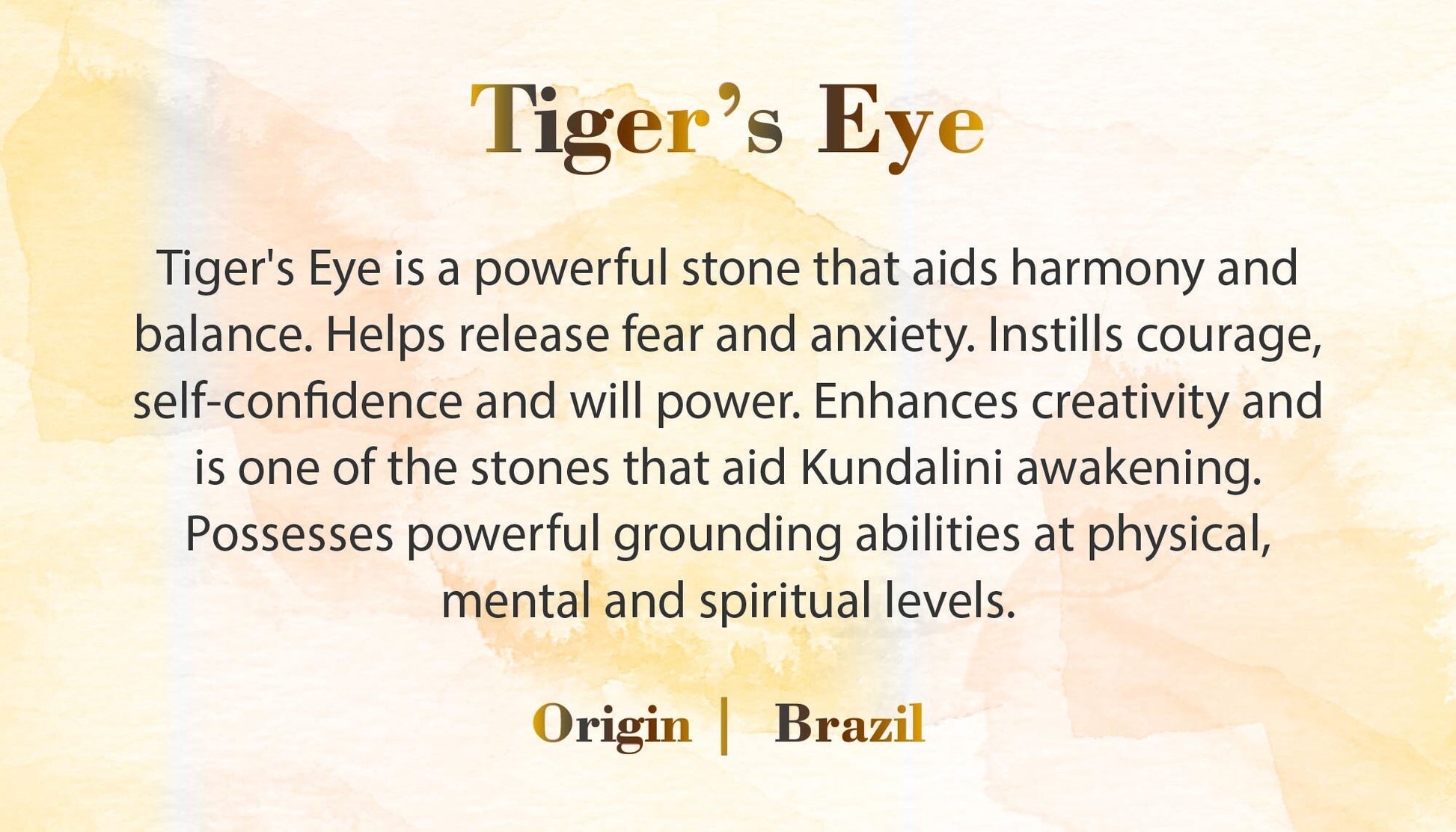 Tiger's Eye Crystal Elephant | Gemstone Elephant