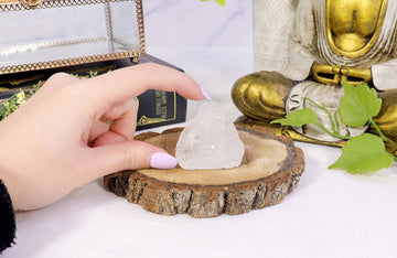 Genuine Clear Quartz Happy Buddha Statue, Handcrafted Gemstone Buddha, Healing and Harmony Crystal - SOLD PER PIECE