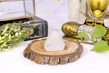 Genuine Clear Quartz Happy Buddha Statue, Handcrafted Gemstone Buddha, Healing and Harmony Crystal - SOLD PER PIECE