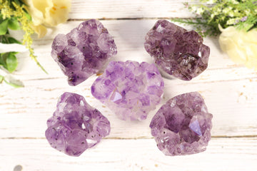 Stunning Amethyst Bouquet, Perfect gift for Her, Anxiety Relief, Pick your Size