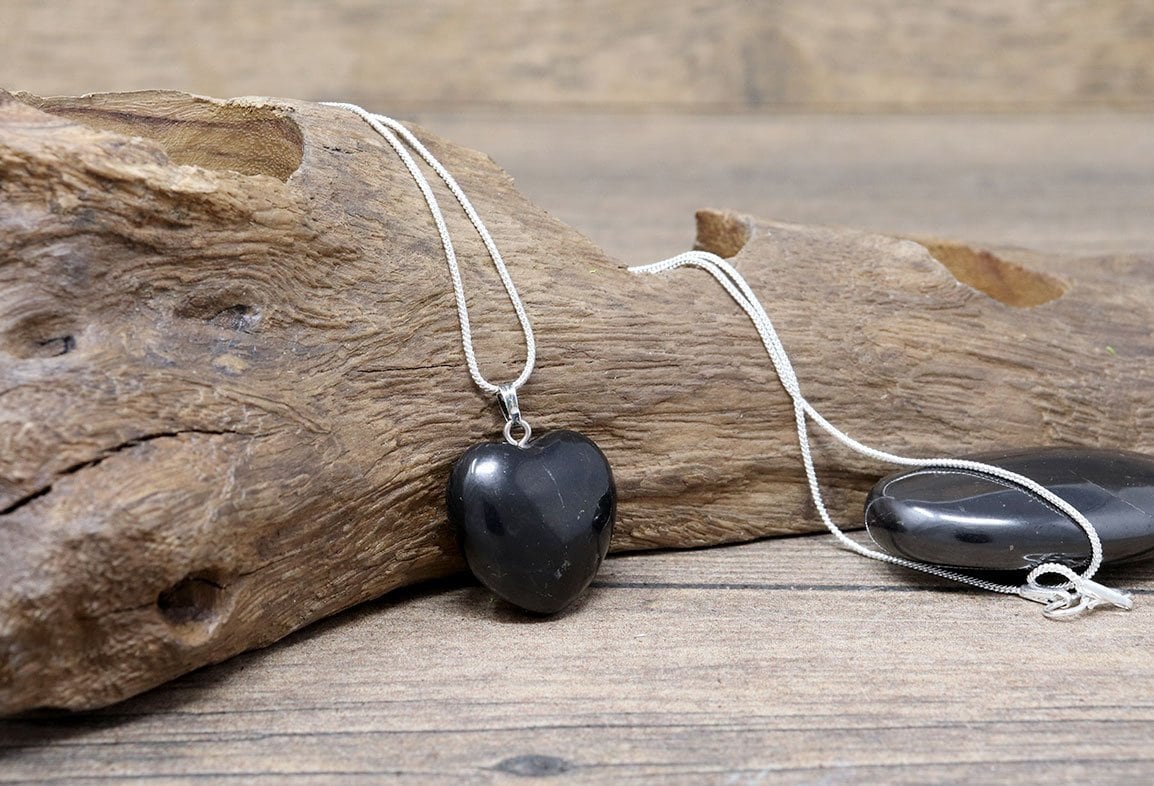 Shungite Necklace | Shungite for EMF Protection | Shungite Jewelry