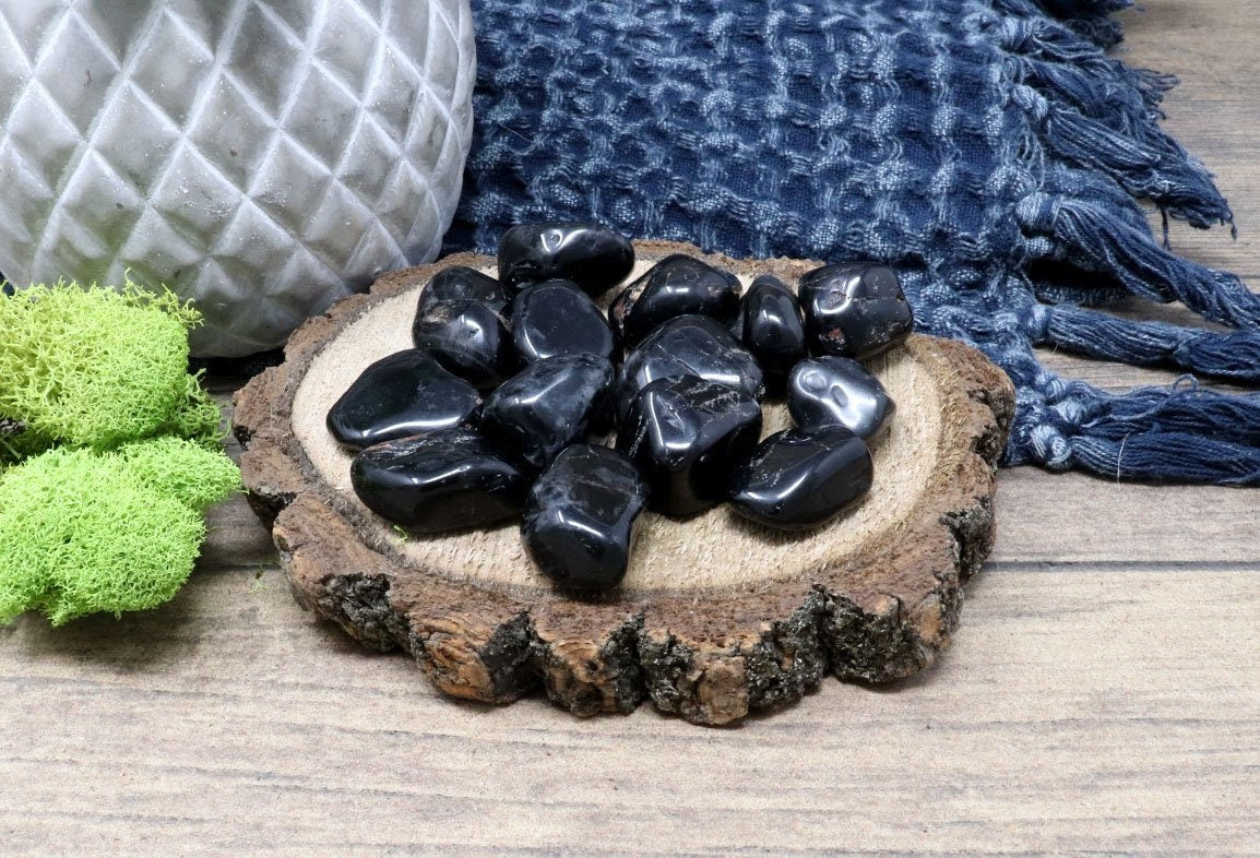 Wholesale Lot of Black Onyx Stones, Natural Polished Gemstone, Jewelry,, DIY, Ethically Sourced