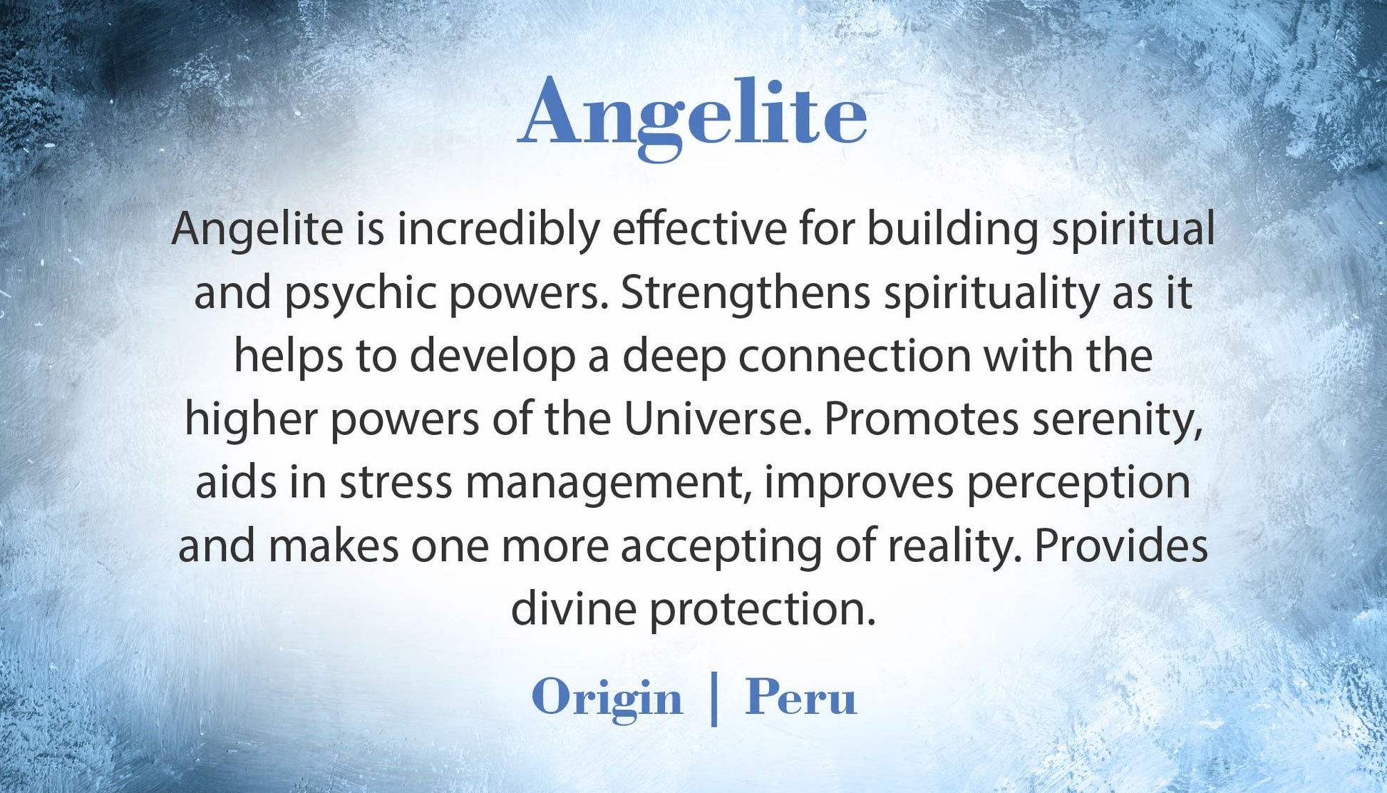 Natural Angelite Hearts, Angelite Guiding Crystal for Healing