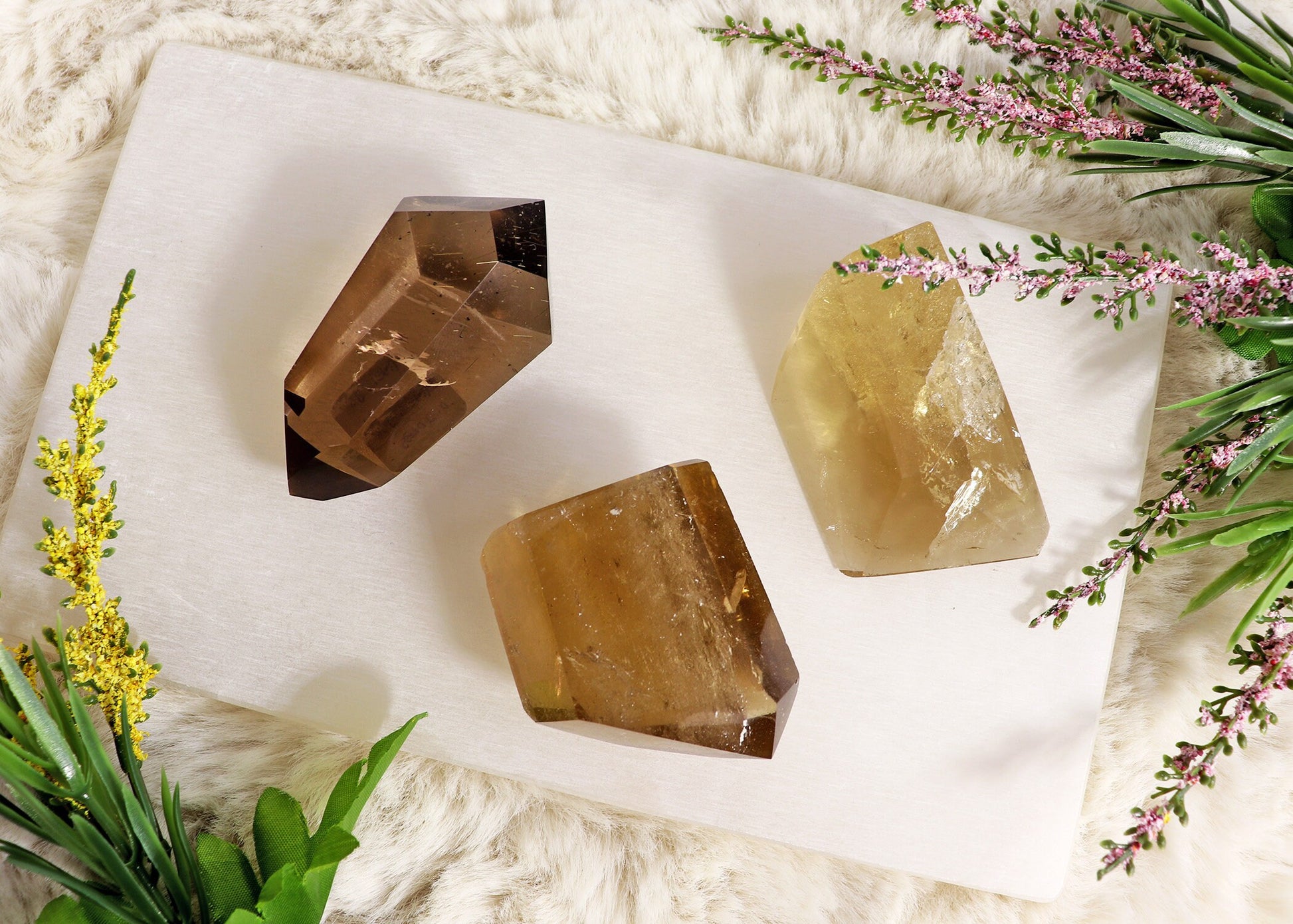 Natural Citrine Freeform from Brazil, 100% Natural Genuine Citrine for Real Crystal Collectors