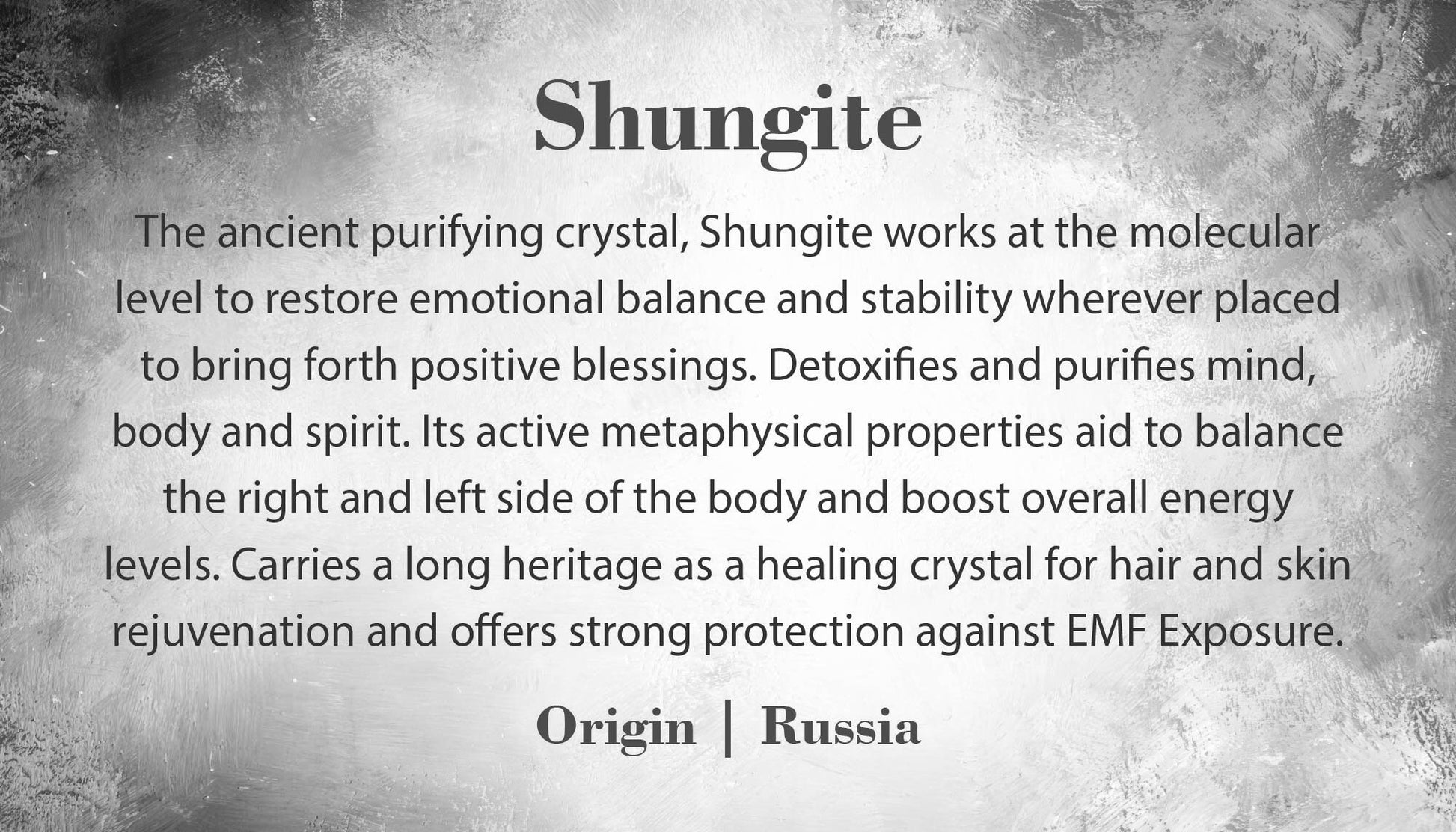 Shungite Crystal Heart for Valentine's Day, Gift for Mind Body and Soul