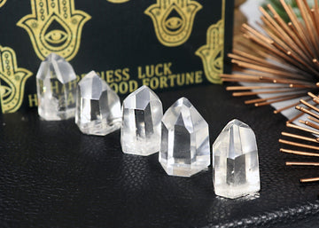 Natural Clear Quartz Crystal Point for Clearing and Cleansing, A Gift of Healing