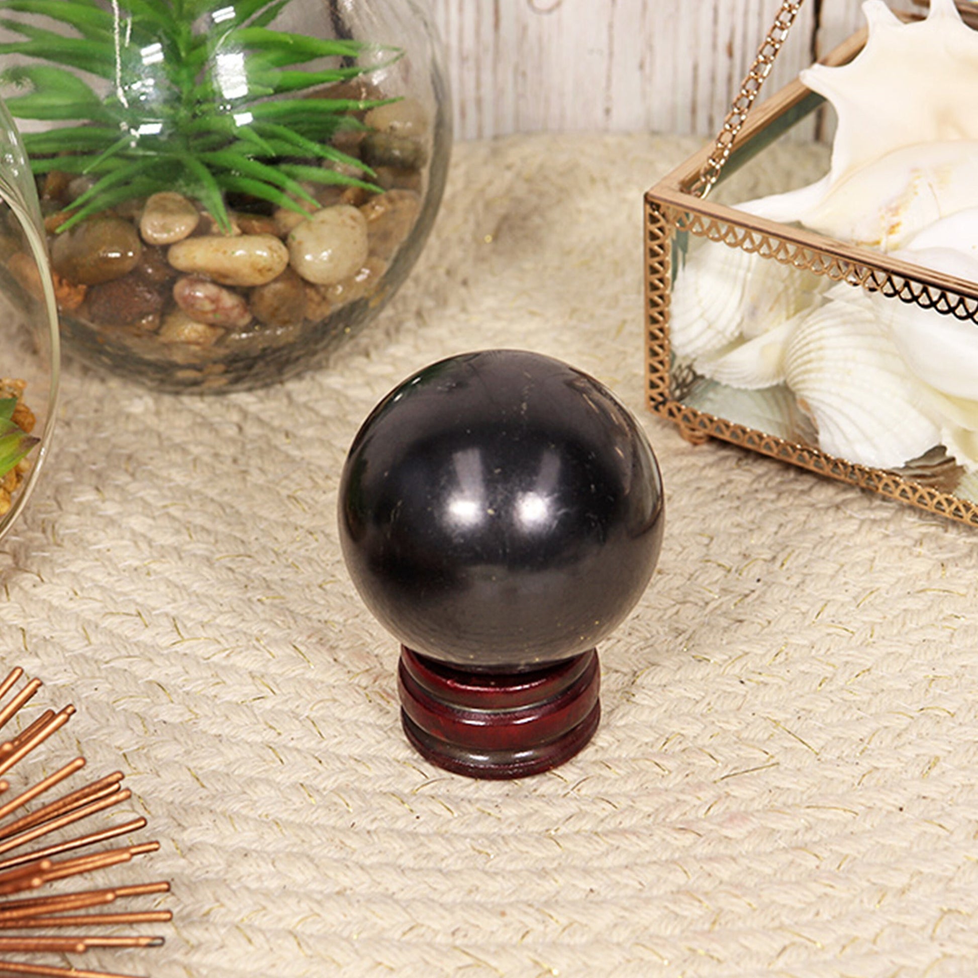 Shungite Sphere, Ball 60 MM