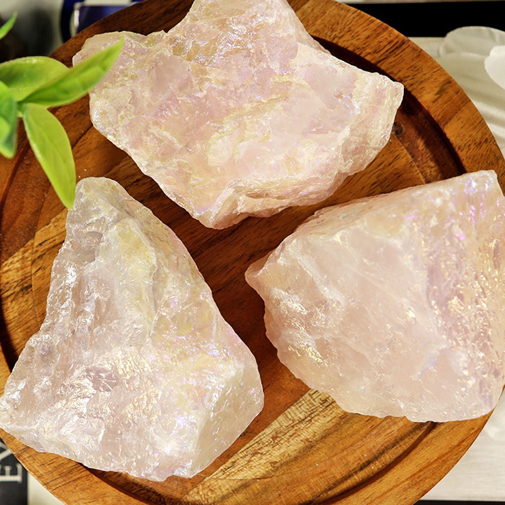 Aura Rose Quartz Specimen | Aura Rose Quartz