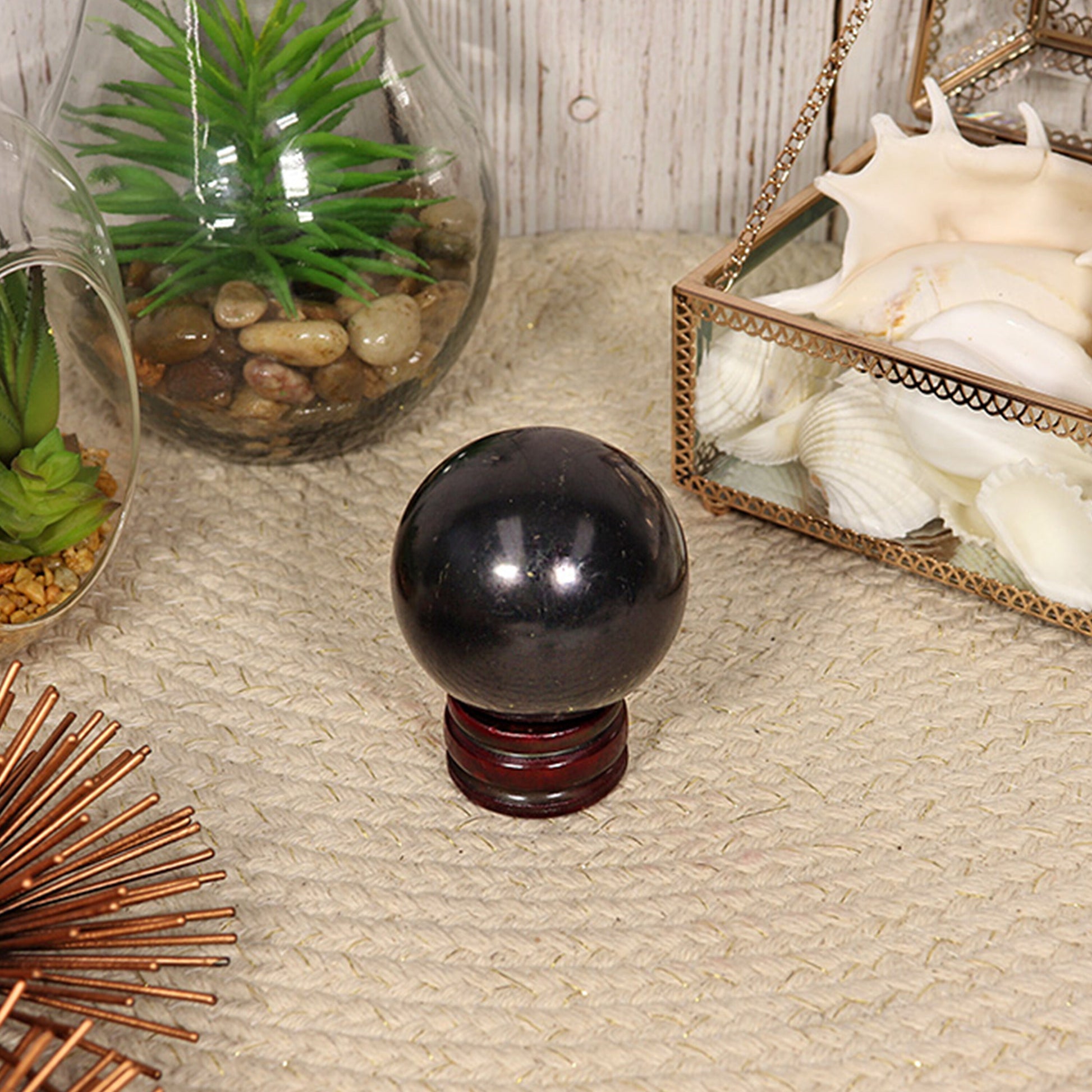 Shungite Sphere, Ball 60 MM