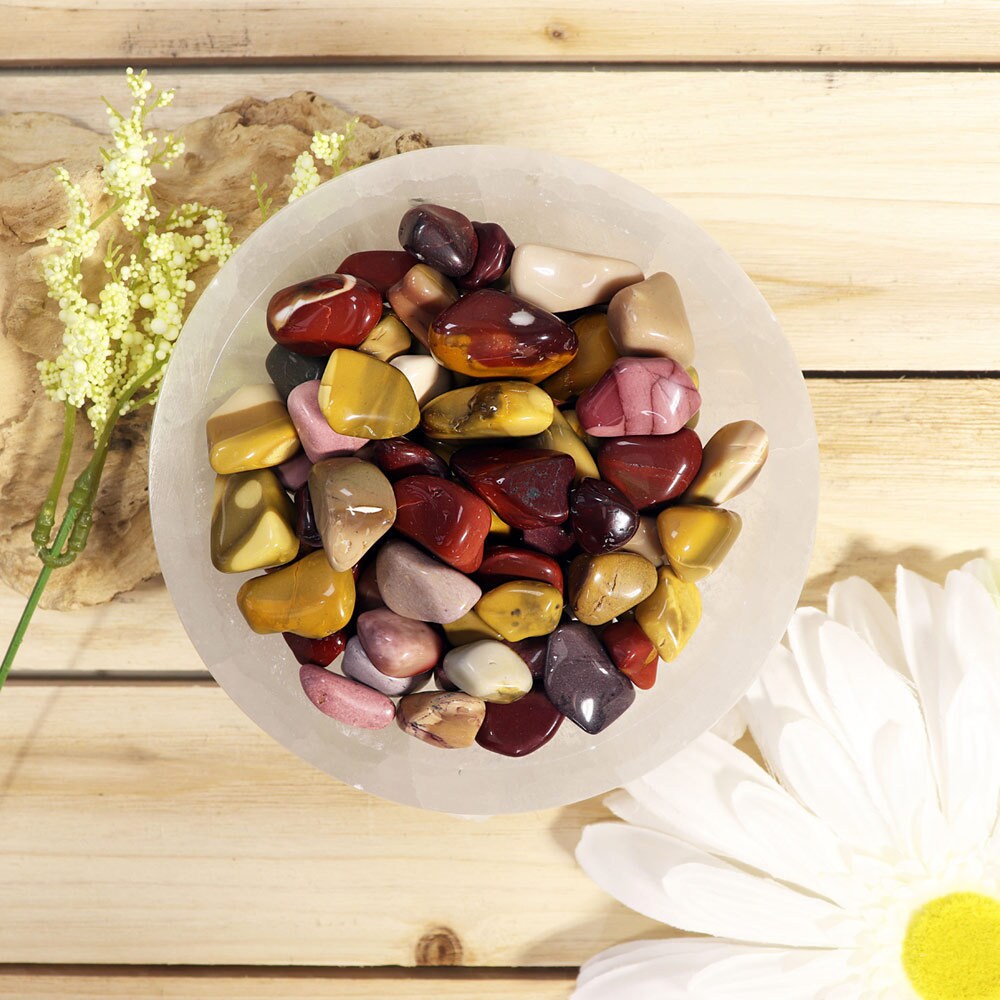 Wholesale Lot of Mookaite Tumbled Tumble Stones, Natural Polished Gemstone, Jewelry, DIY, Ethically Sourced