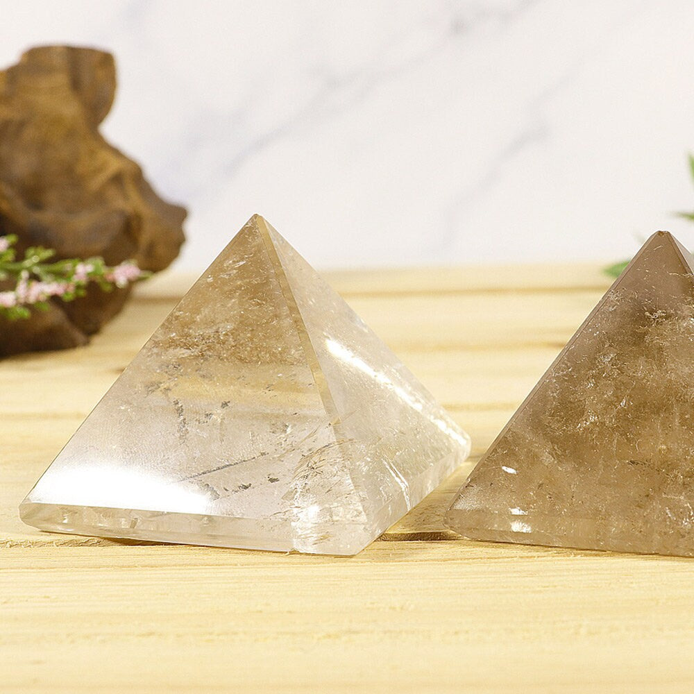 Smoky Quartz Pyramid | Natural Smoky Quartz Crystal