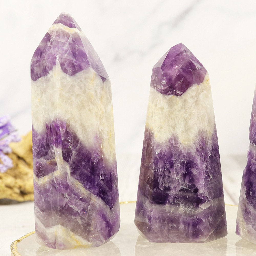 Chevron Amethyst Point