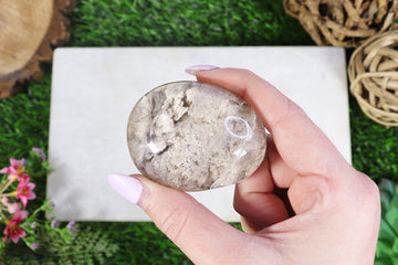 Garden Quartz Crystal, 100% Natural Quartz Free Form With Inclusions, Lodolite