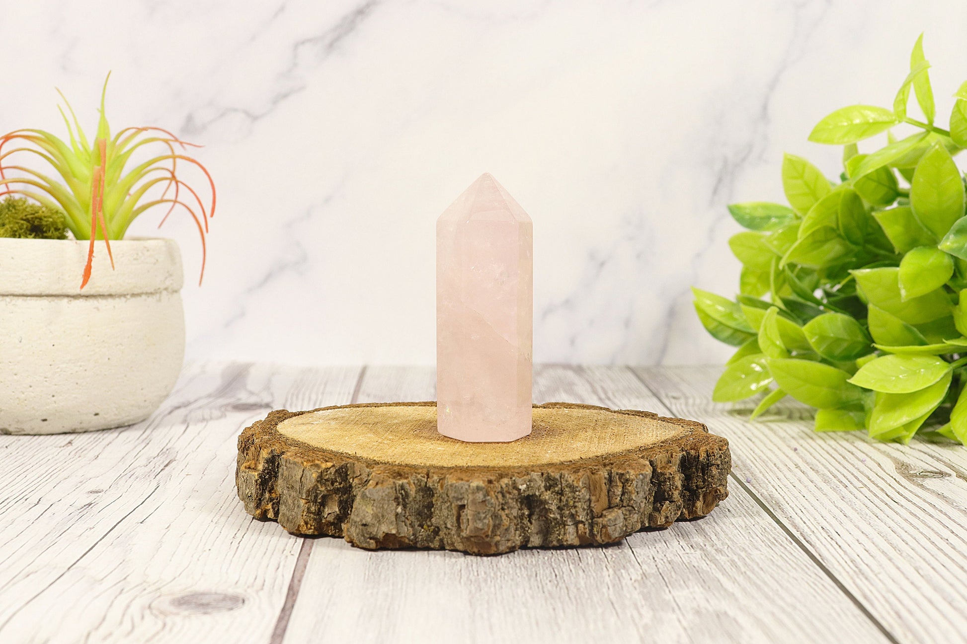 Rose Quartz Point | A Compassionate Crystal | Heart Chakra