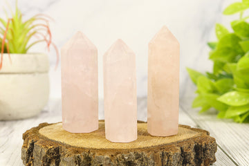 Rose Quartz Point | A Compassionate Crystal | Heart Chakra