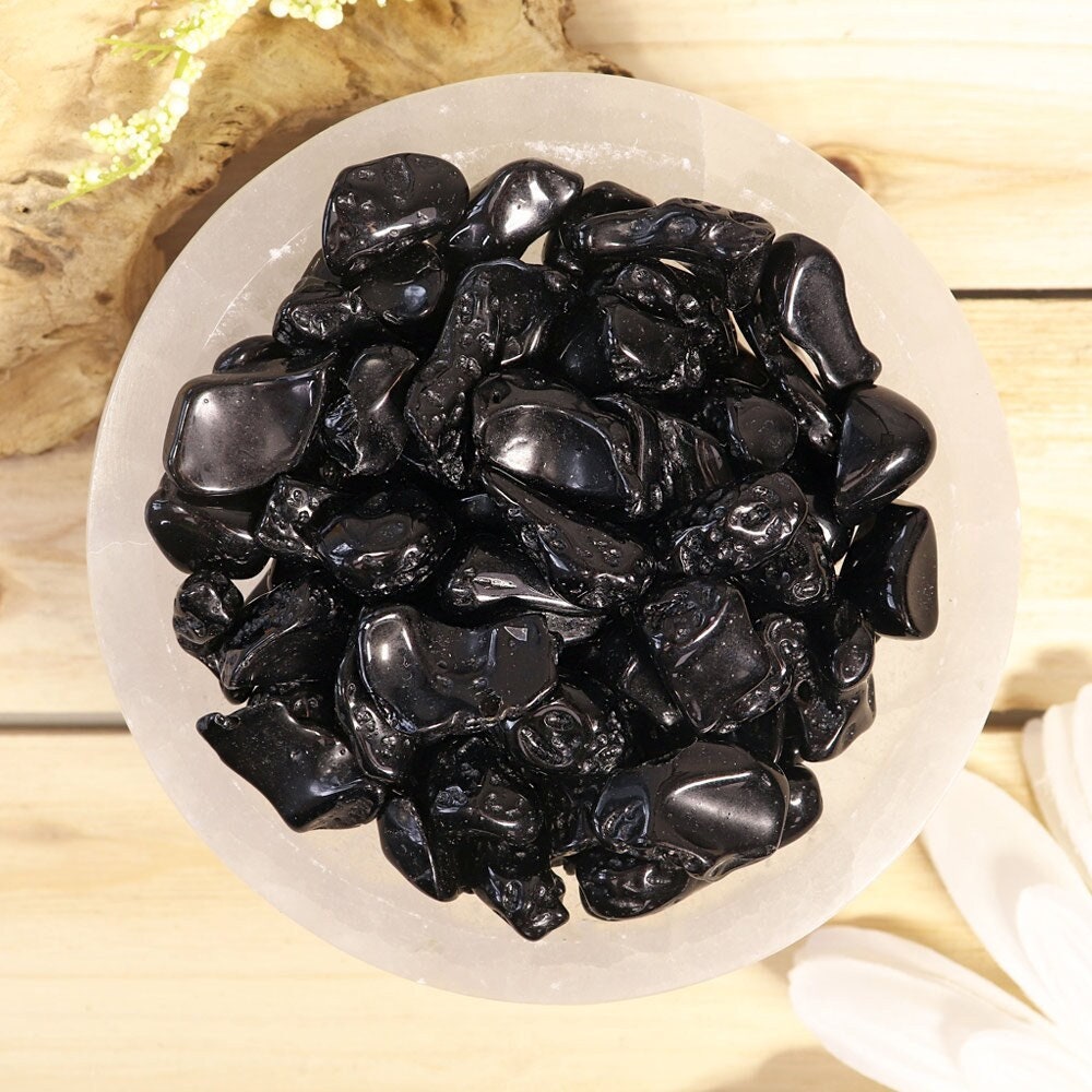 Tektite Tumble Stones, Natural Polished Gemstone, Jewelry, DIY, Ethically Sourced