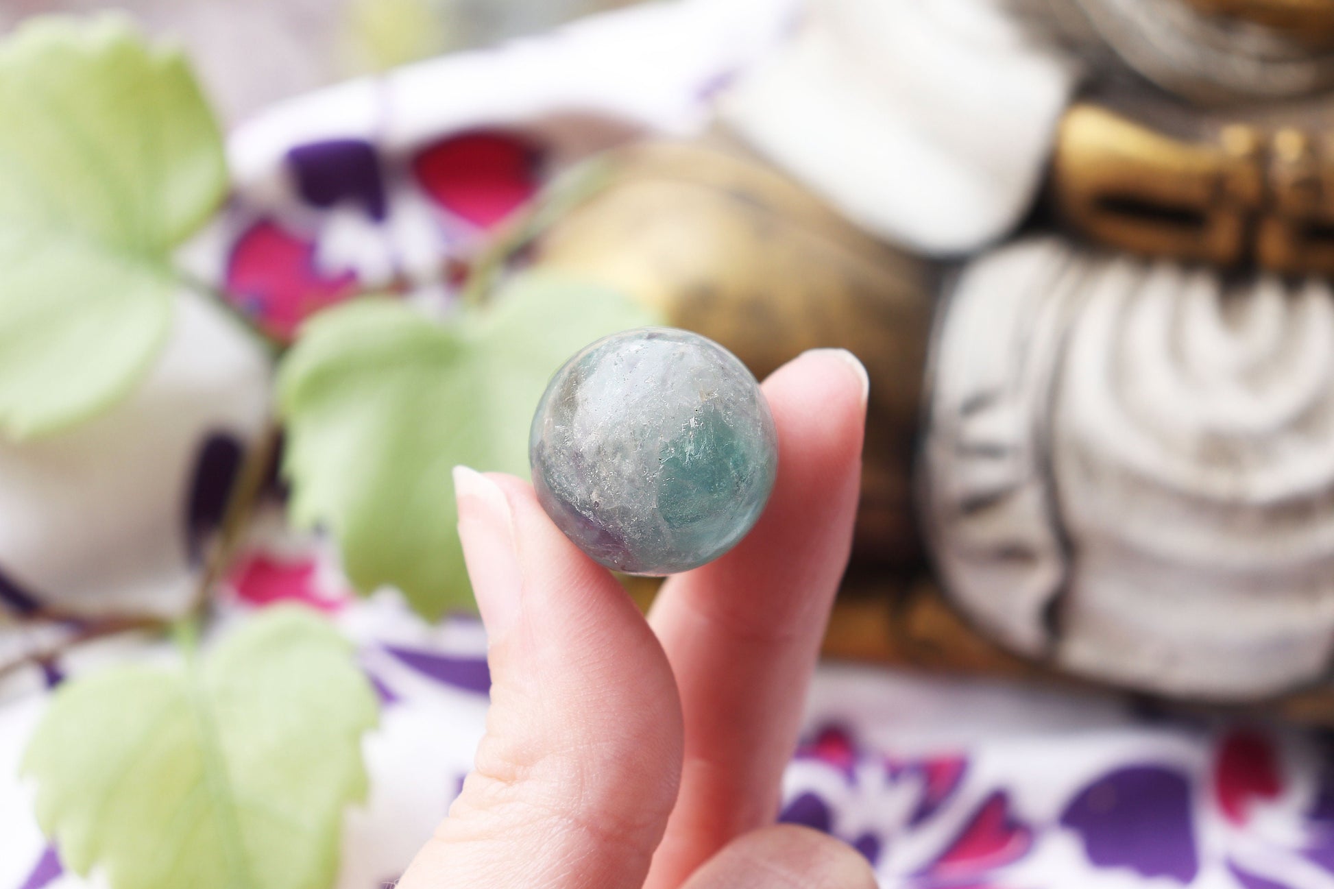 Genuine Crystal Mini Sphere Set, Balance and Harmonize your Chakras, Polished Gemstones