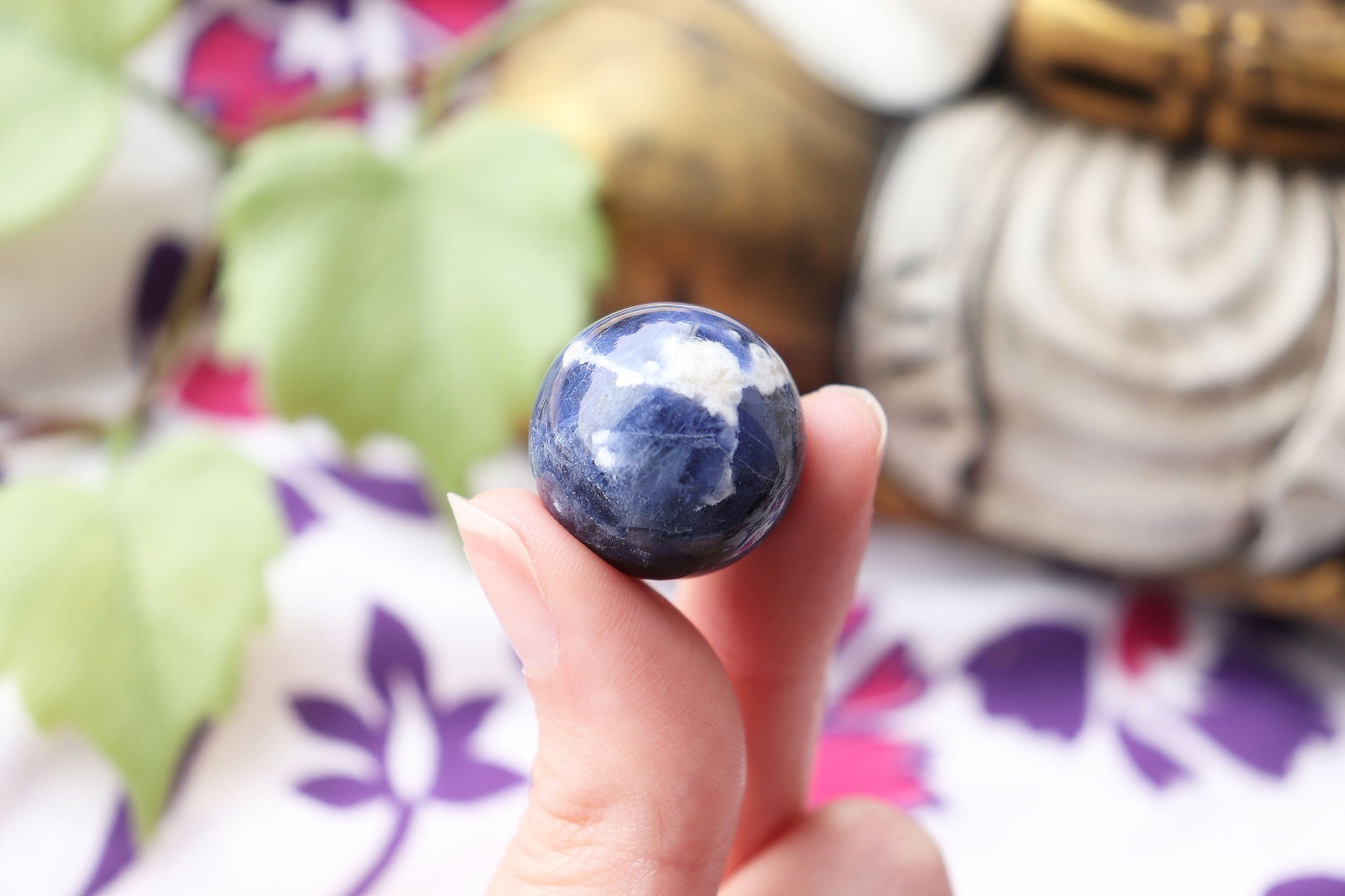 Genuine Crystal Mini Sphere Set, Balance and Harmonize your Chakras, Polished Gemstones