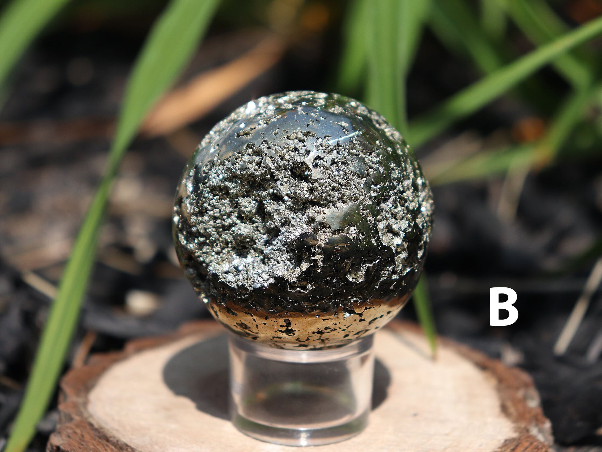 Pyrite Sphere, Choose your Crystal, Natural Pyrite Crystal Ball, Abundance Amplifier