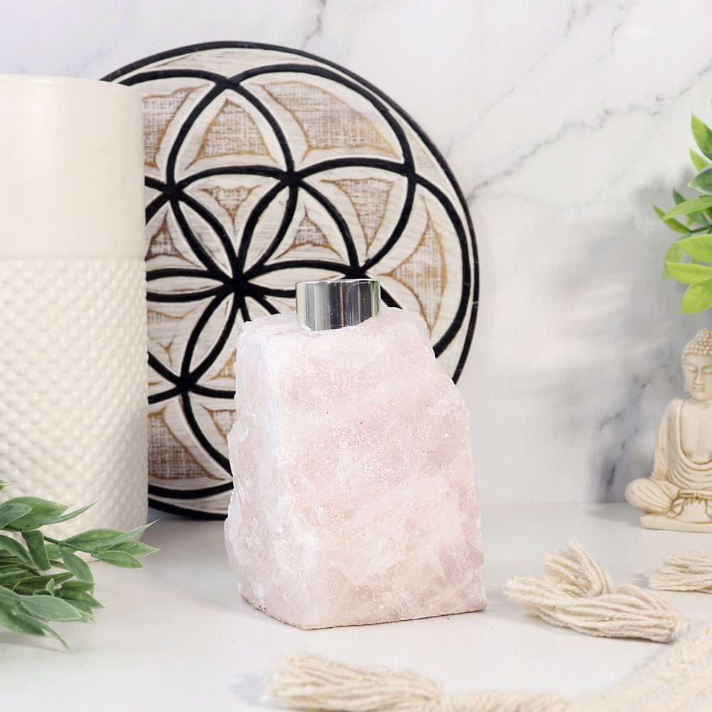 Rose Quartz Diffuser, Perfect Present, Self Love Stone, Heartfelt Gift, Ethically Sourced