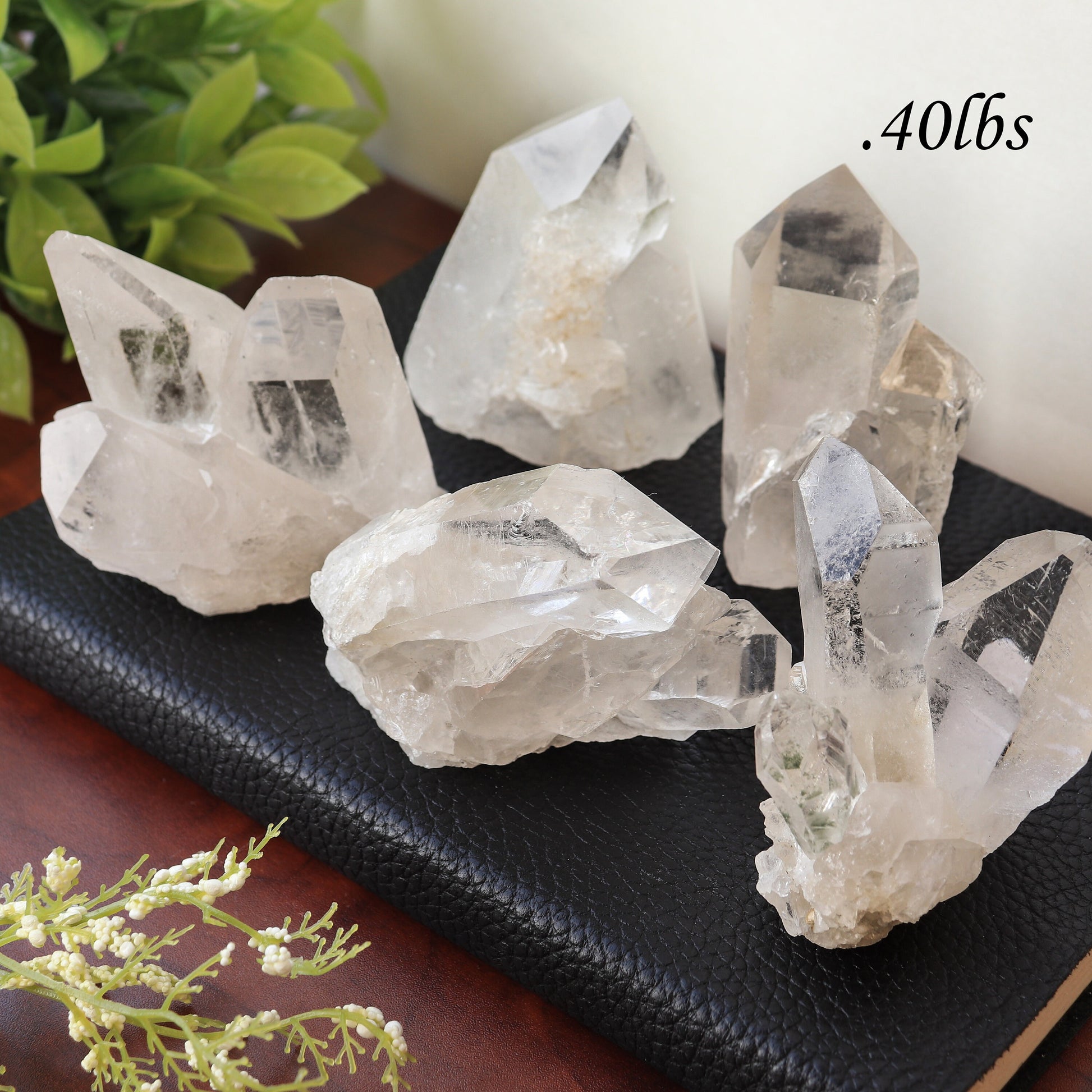 Clear Quartz Natural Clusters & Points, A Master Healer, Pick your Size