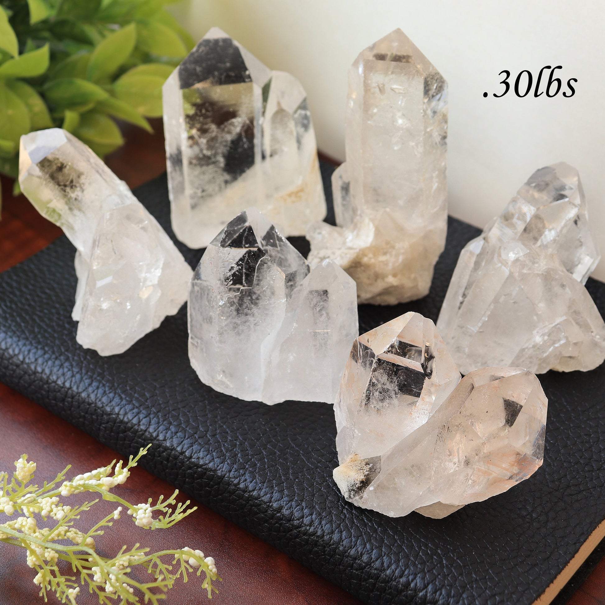 Clear Quartz Natural Clusters & Points, A Master Healer, Pick your Size