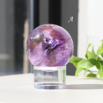 Ametrine Sphere, Abundance and Alleviating, Ethically Sourced, PICK YOUR OWN
