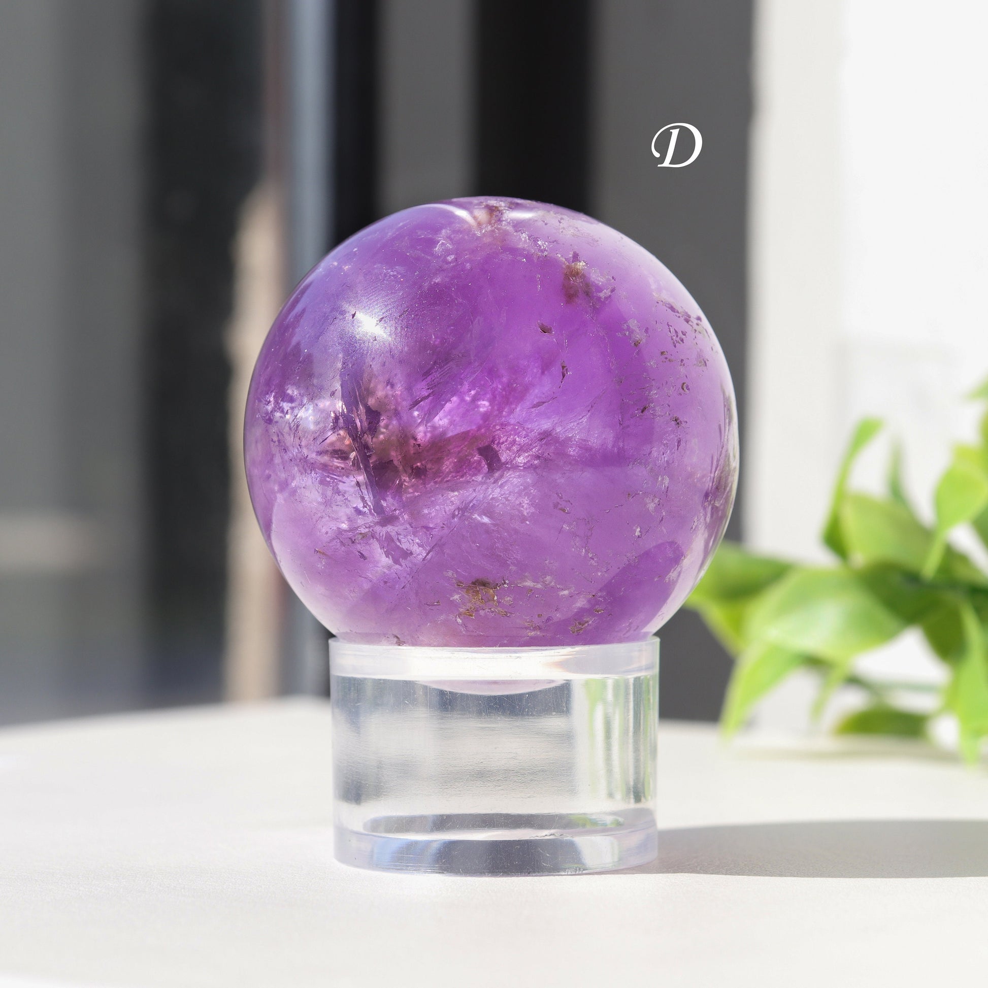 Ametrine Sphere, Abundance and Alleviating, Ethically Sourced, PICK YOUR OWN