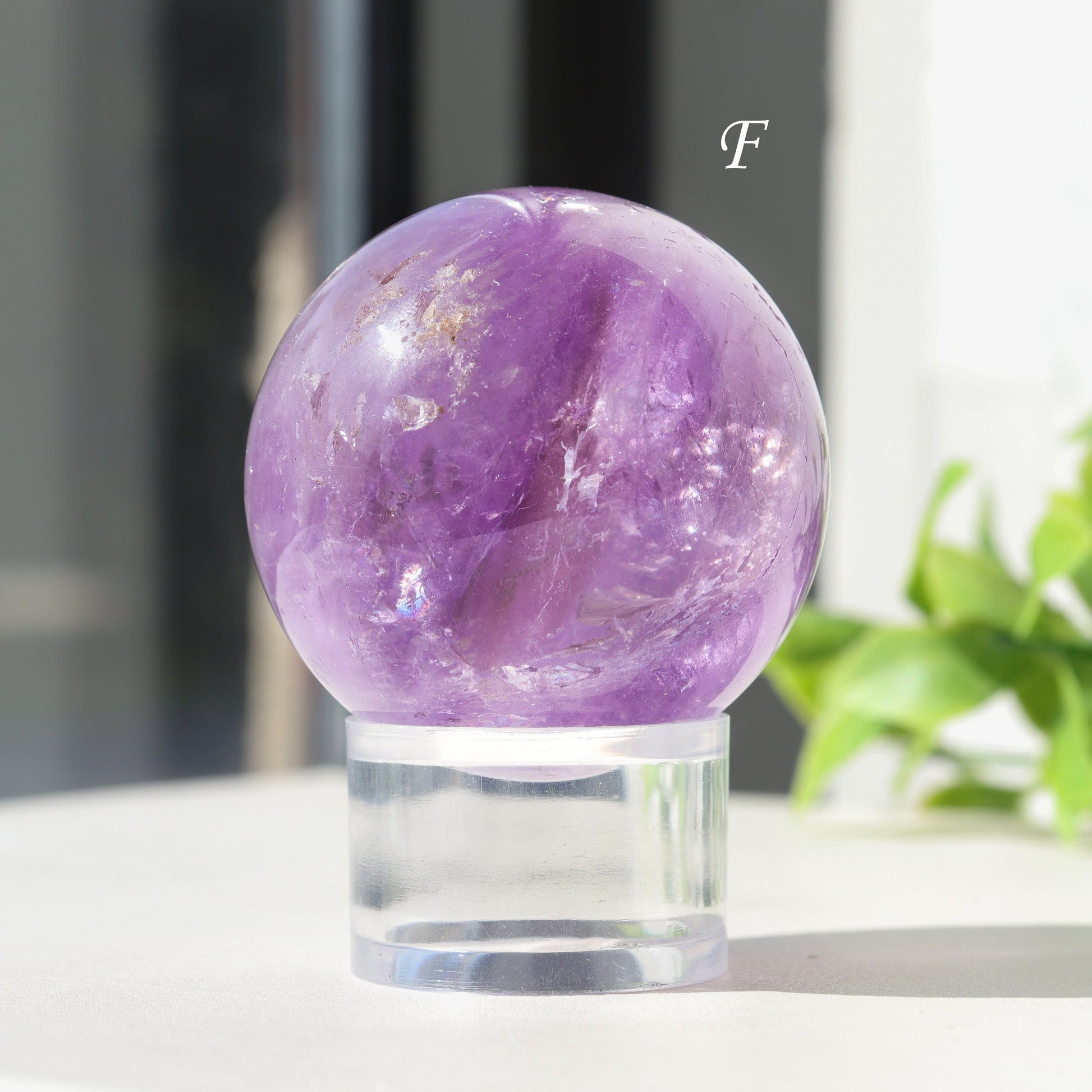 Ametrine Sphere, Abundance and Alleviating, Ethically Sourced, PICK YOUR OWN