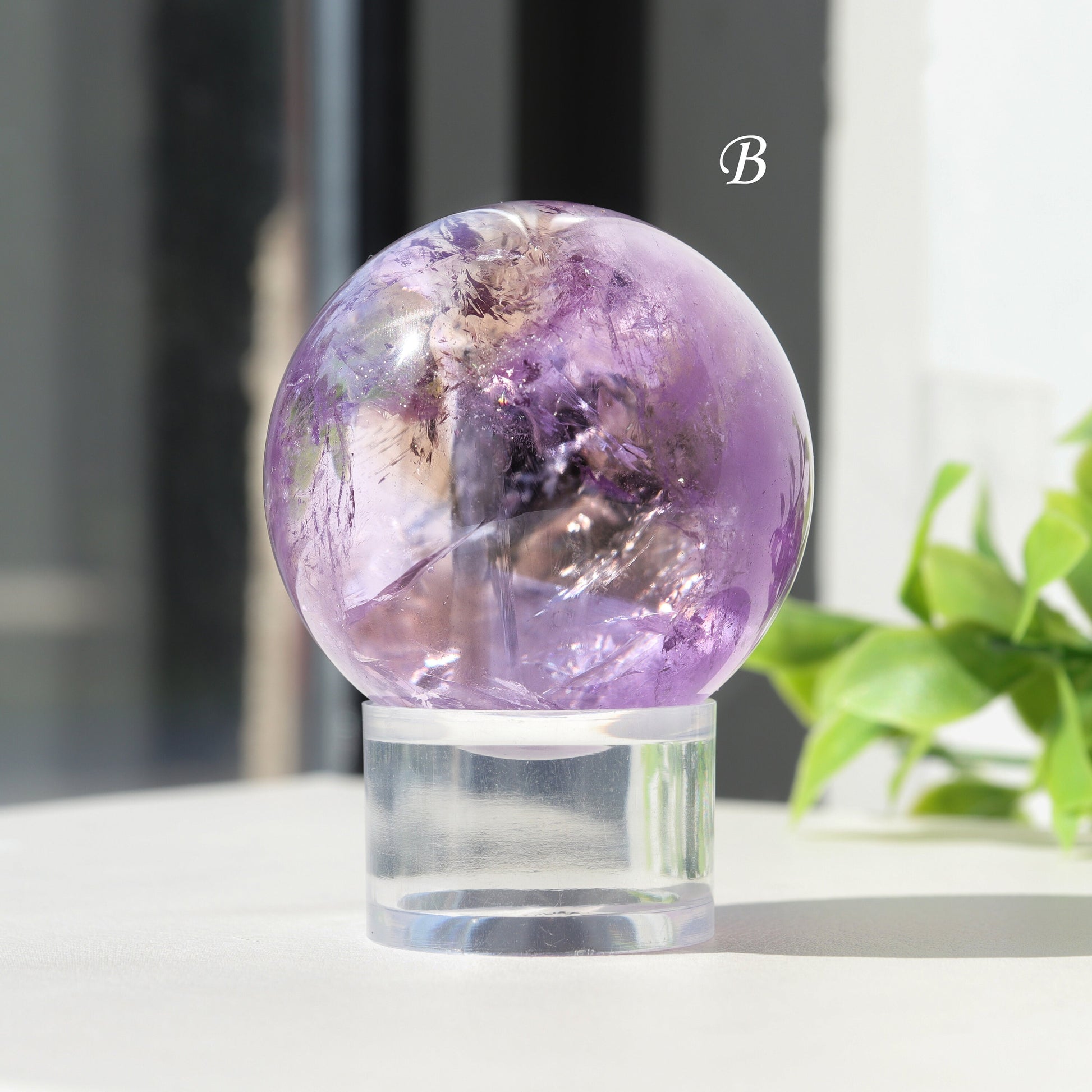 Ametrine Sphere, Abundance and Alleviating, Ethically Sourced, PICK YOUR OWN