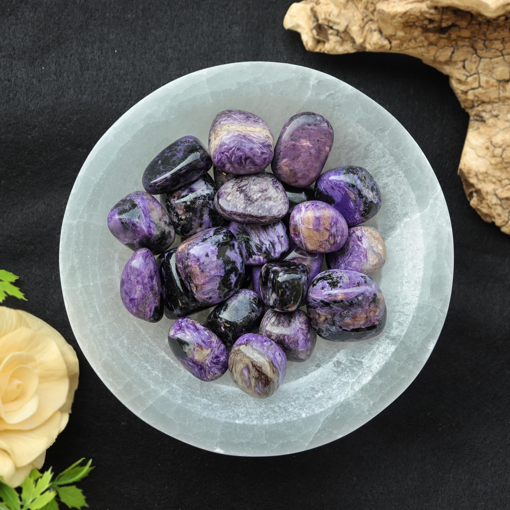 Selenite Large Offering Bowl | Natural Selenite | Cleansing Selenite