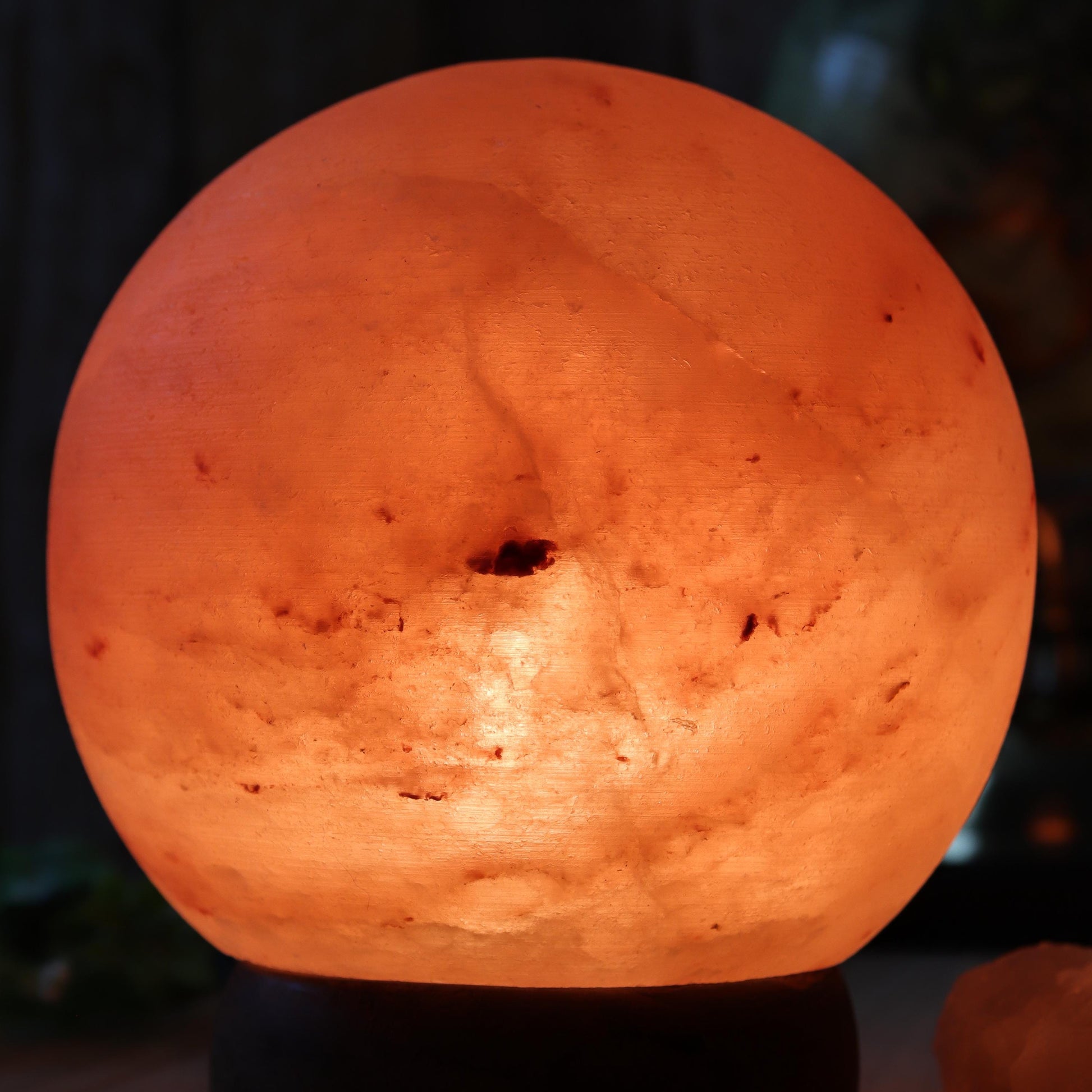 Himalayan Salt Lamp Globe, Natural Pink Salt Lamp, Dimming Lamp, Warm Ambiance Light, Stunning Home Decor