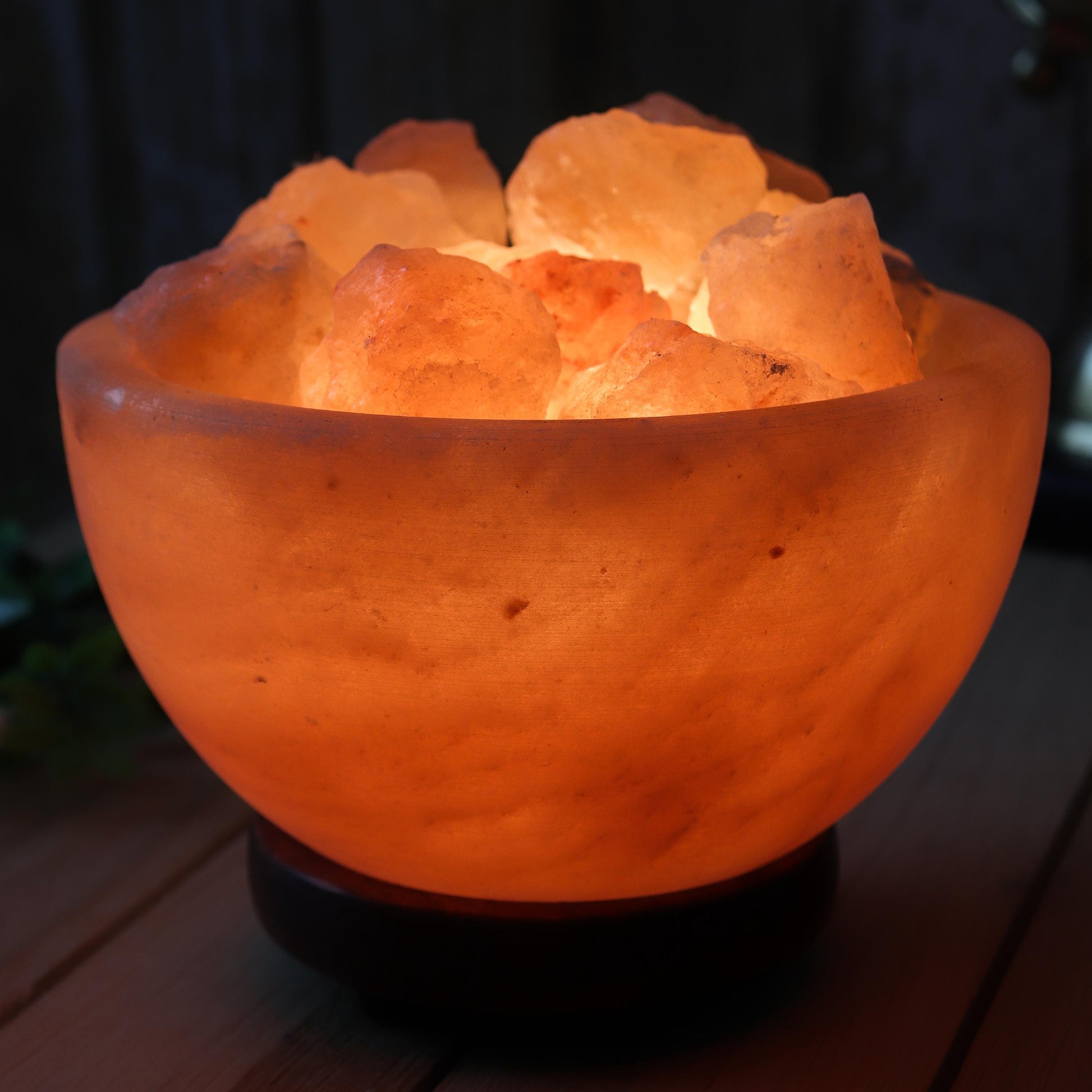 Himalayan Salt Lamp Fire Bowl, Natural Pink Salt Lamp, Dimming Lamp, Warm Ambiance Light, Table Lamp, Desk Lamp, Stunning Home Decor