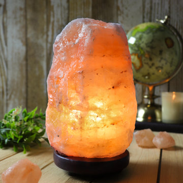 Hand-Craved Himalayan Salt Lamp from Pure Himalayan Salt Minerals from Million Year OId Salt Mine