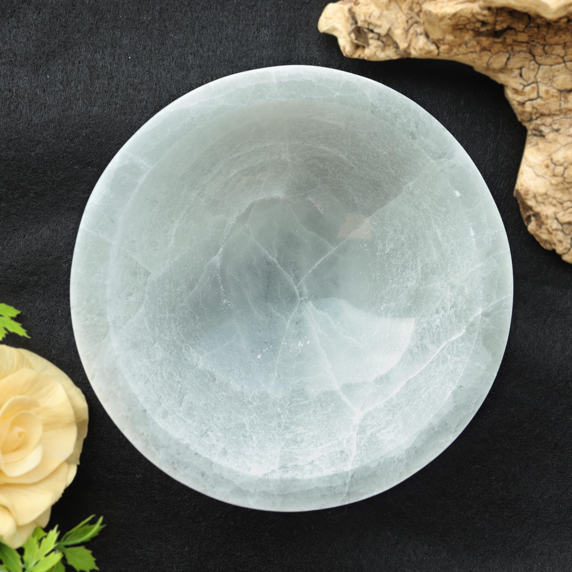 Selenite Large Offering Bowl | Natural Selenite | Cleansing Selenite