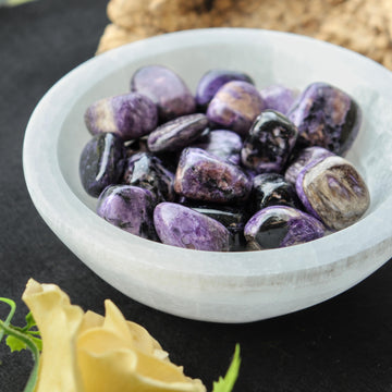 Selenite Large Offering Bowl | Natural Selenite | Cleansing Selenite