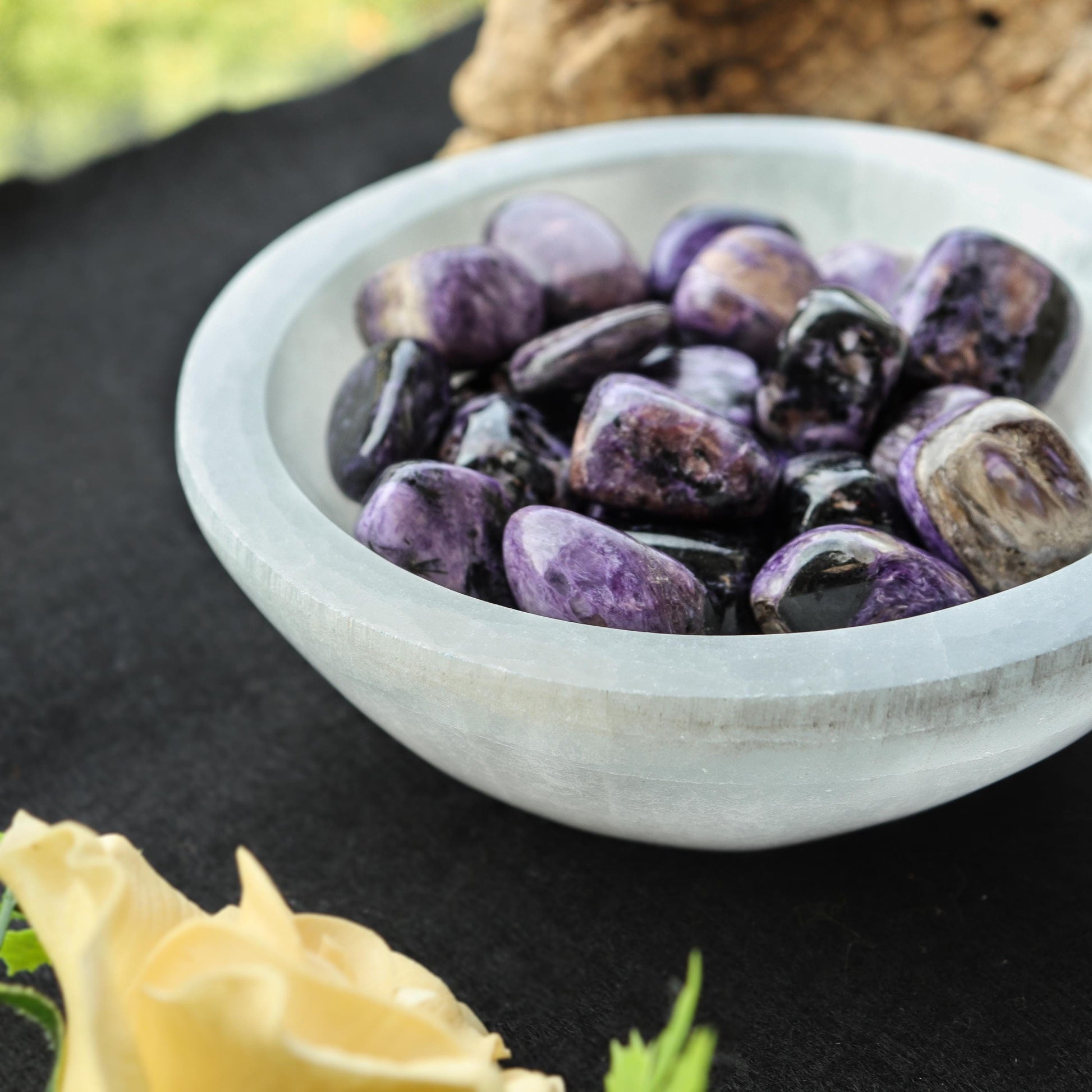 Selenite Large Offering Bowl | Natural Selenite | Cleansing Selenite