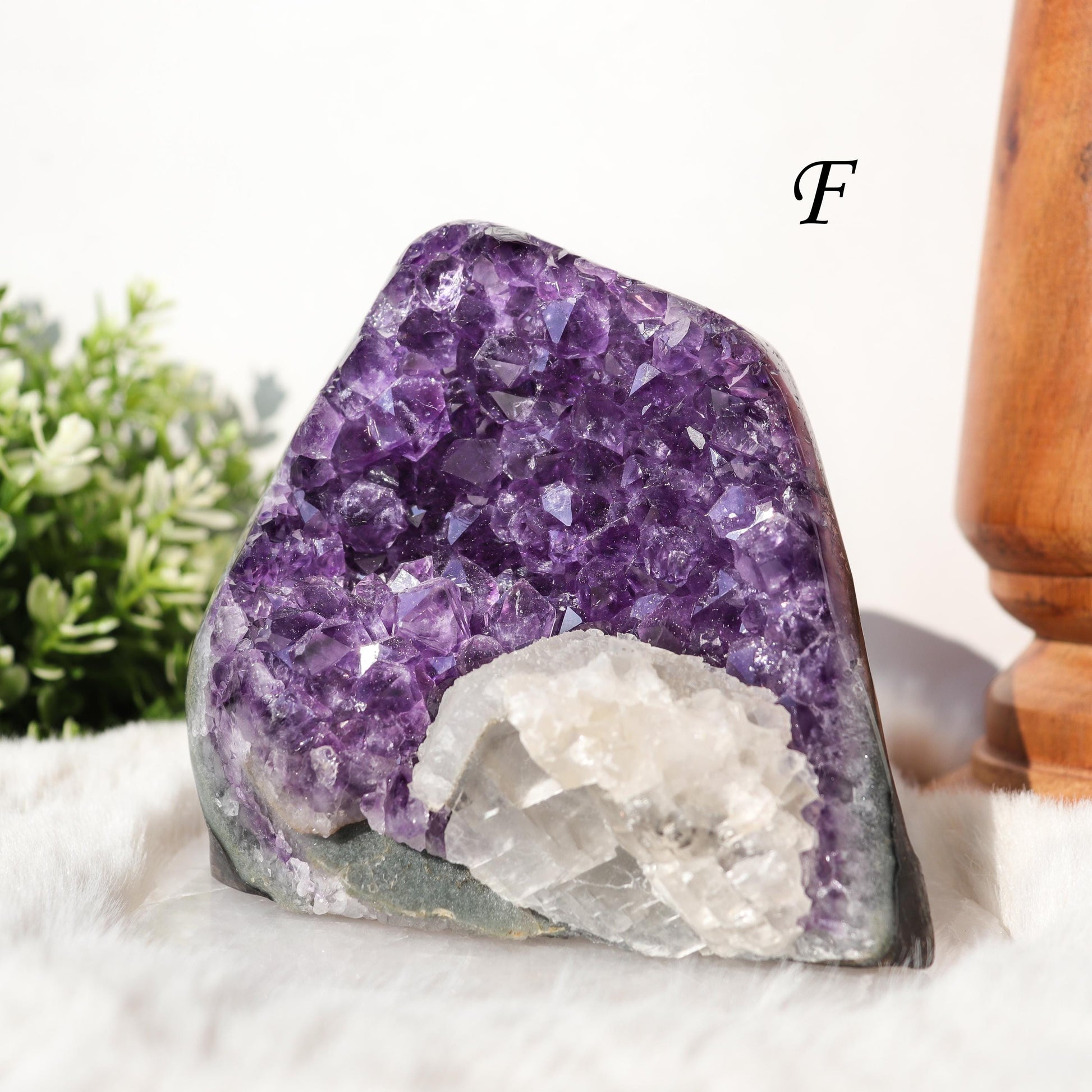 AAA+ Quality Amethyst Geodes, Dark Purple Crystal, Intuition and Creativity, Crown Chakra, Ethically Sourced - Pick your Own!