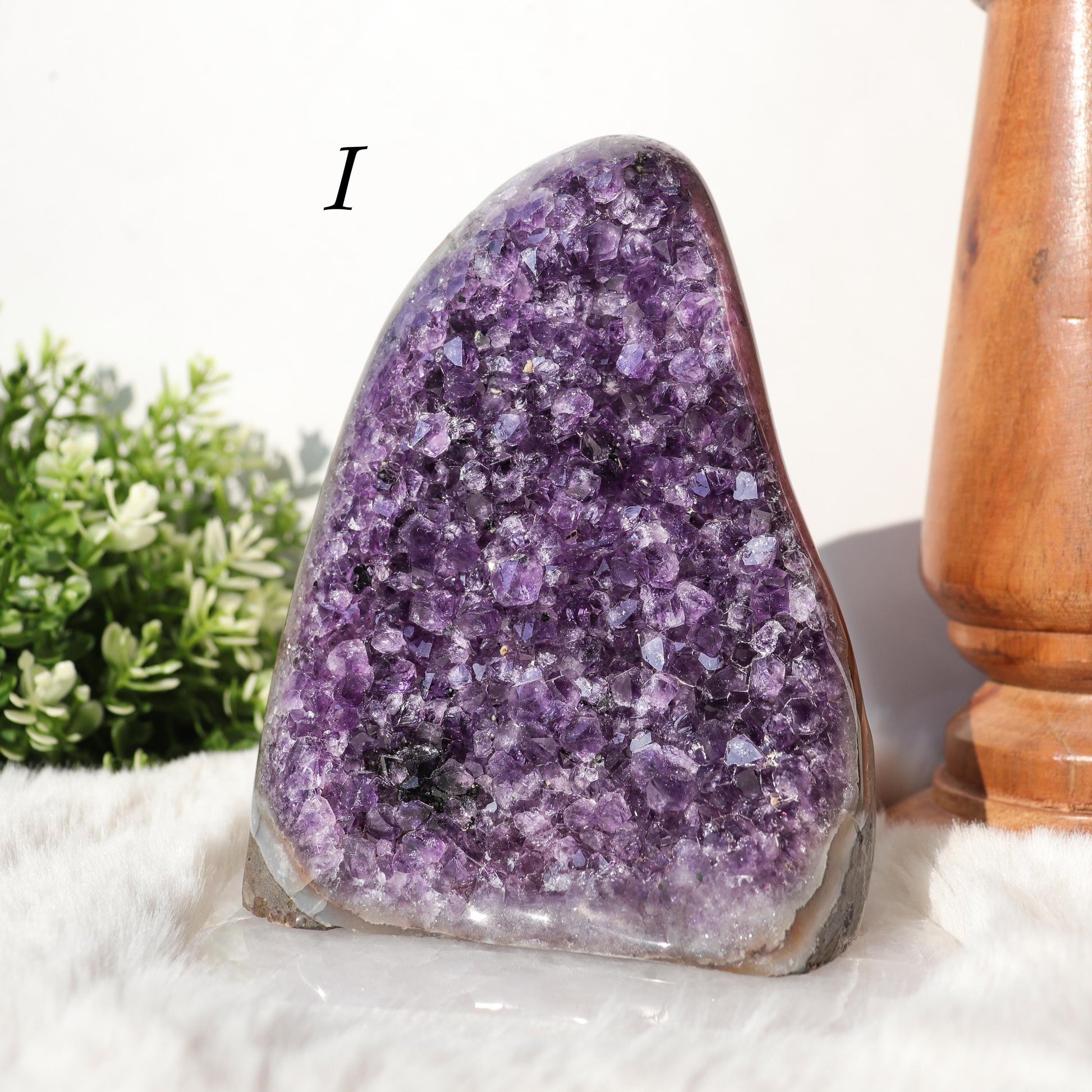 AAA+ Quality Amethyst Geodes, Dark Purple Crystal, Intuition and Creativity, Crown Chakra, Ethically Sourced - Pick your Own!