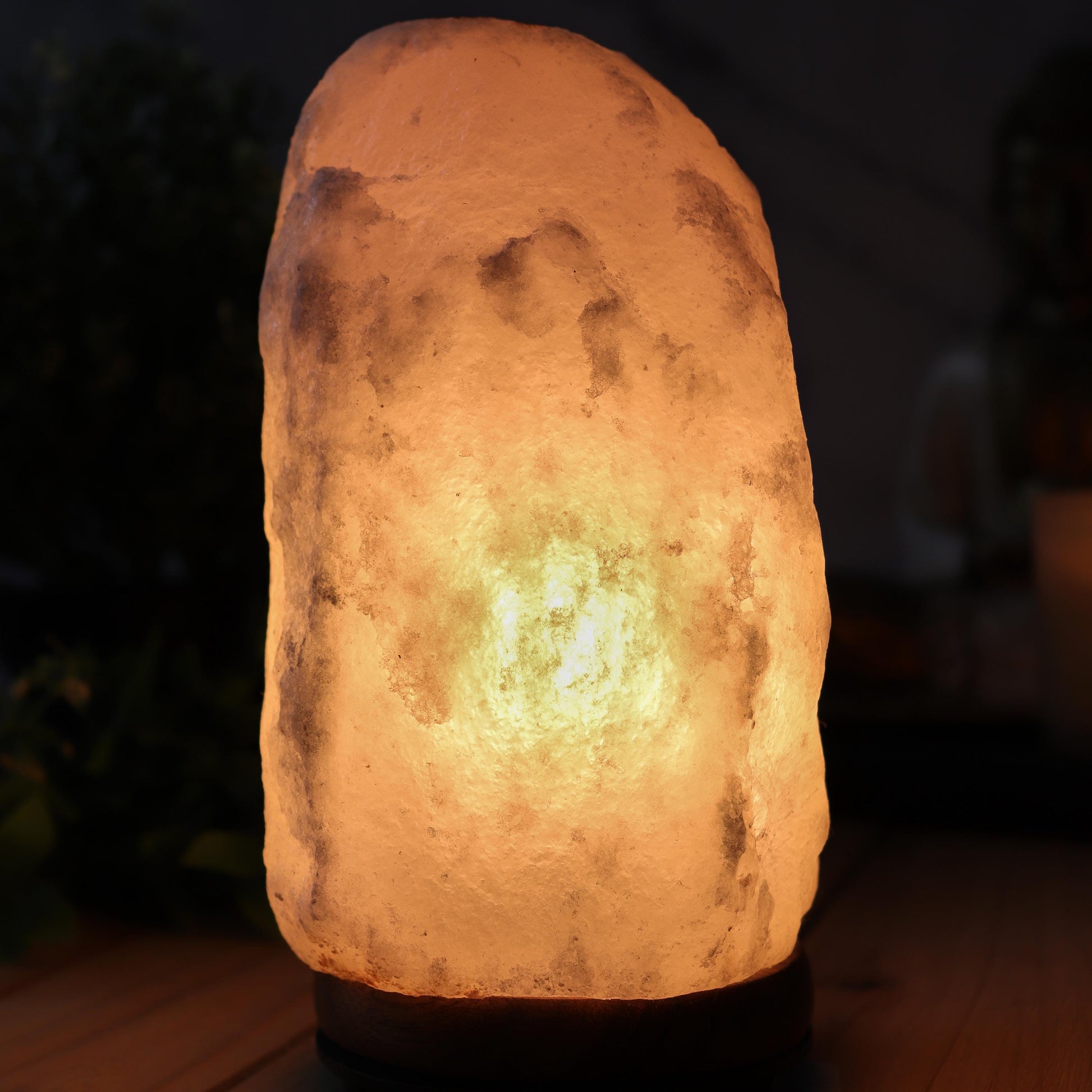 Soothing White Salt Lamp, Seasonal Affective Disorder Lamp, SAD Lamp, Relive Anxiety & Depression