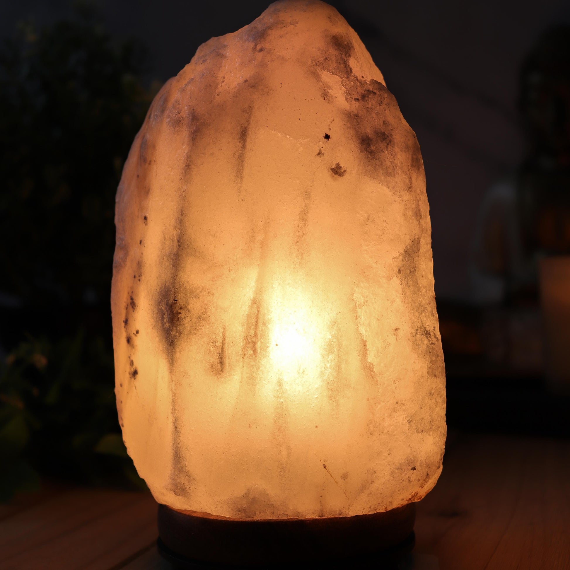 Soothing White Salt Lamp, Seasonal Affective Disorder Lamp, SAD Lamp, Relive Anxiety & Depression