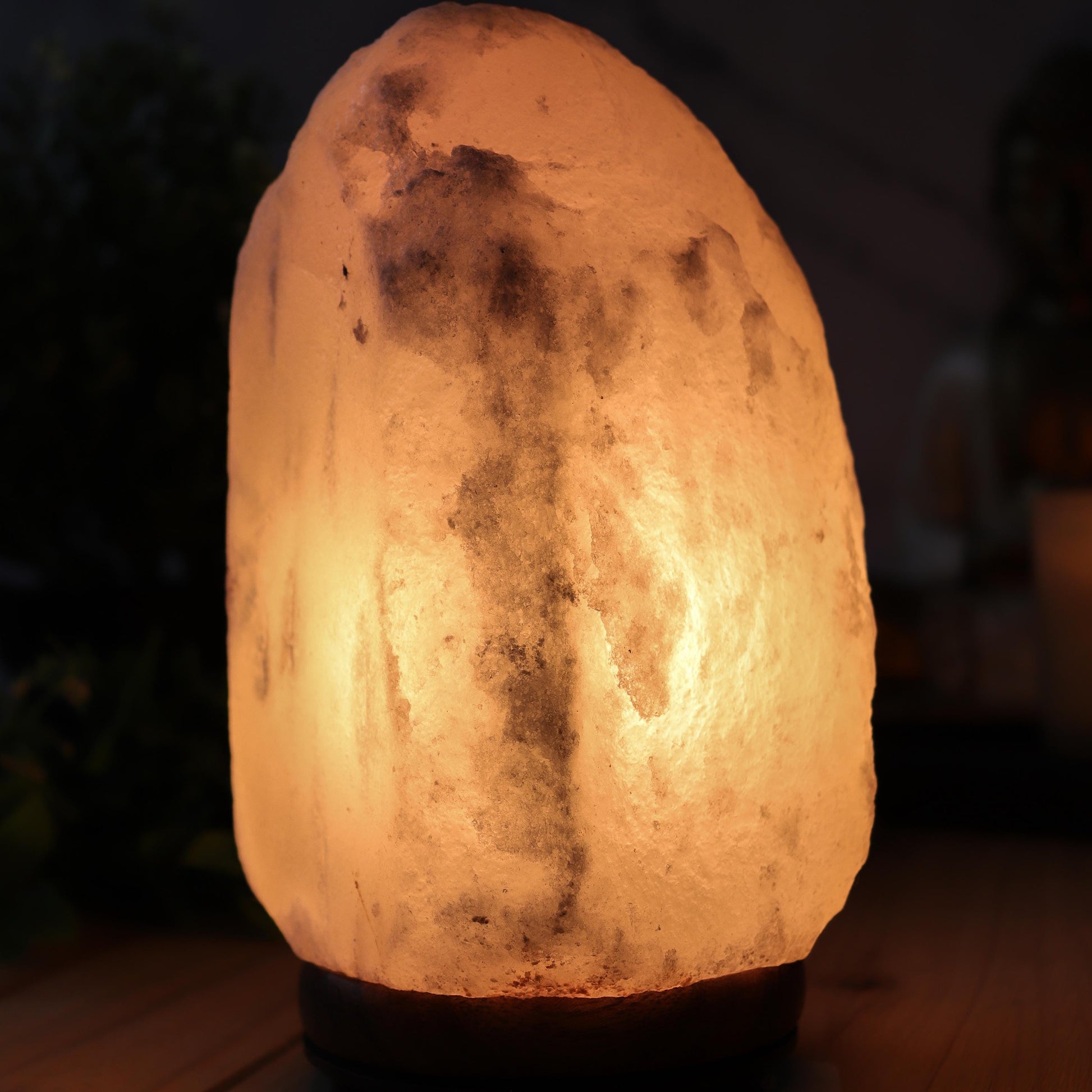 Soothing White Salt Lamp, Seasonal Affective Disorder Lamp, SAD Lamp, Relive Anxiety & Depression