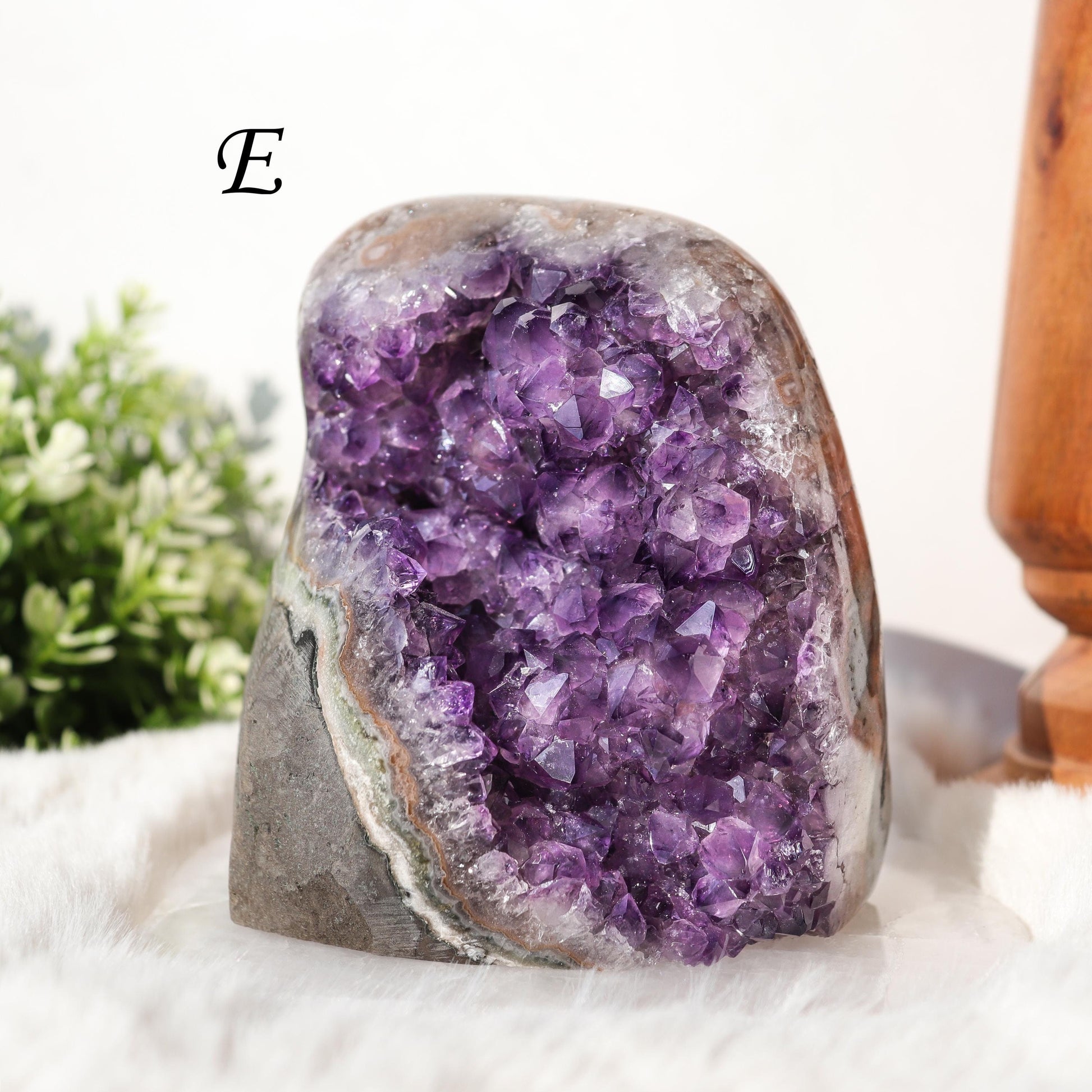 AAA+ Quality Amethyst Geodes, Dark Purple Crystal, Intuition and Creativity, Crown Chakra, Ethically Sourced - Pick your Own!