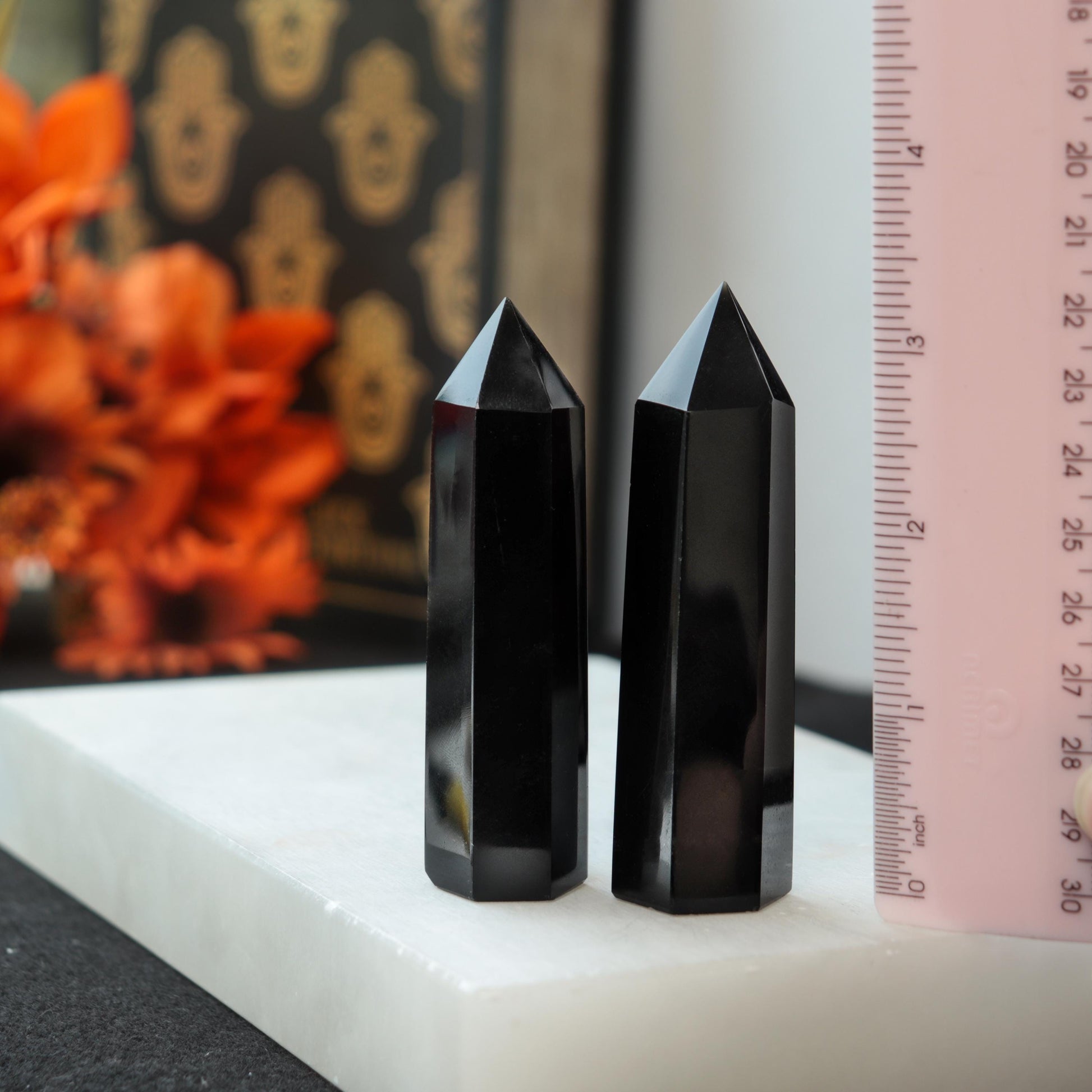 Black Obsidian Polished Point | Black Obsidian Generator | Black Obsidian Tower | Black Obsidian | Healing Crystals | Crystal Tower