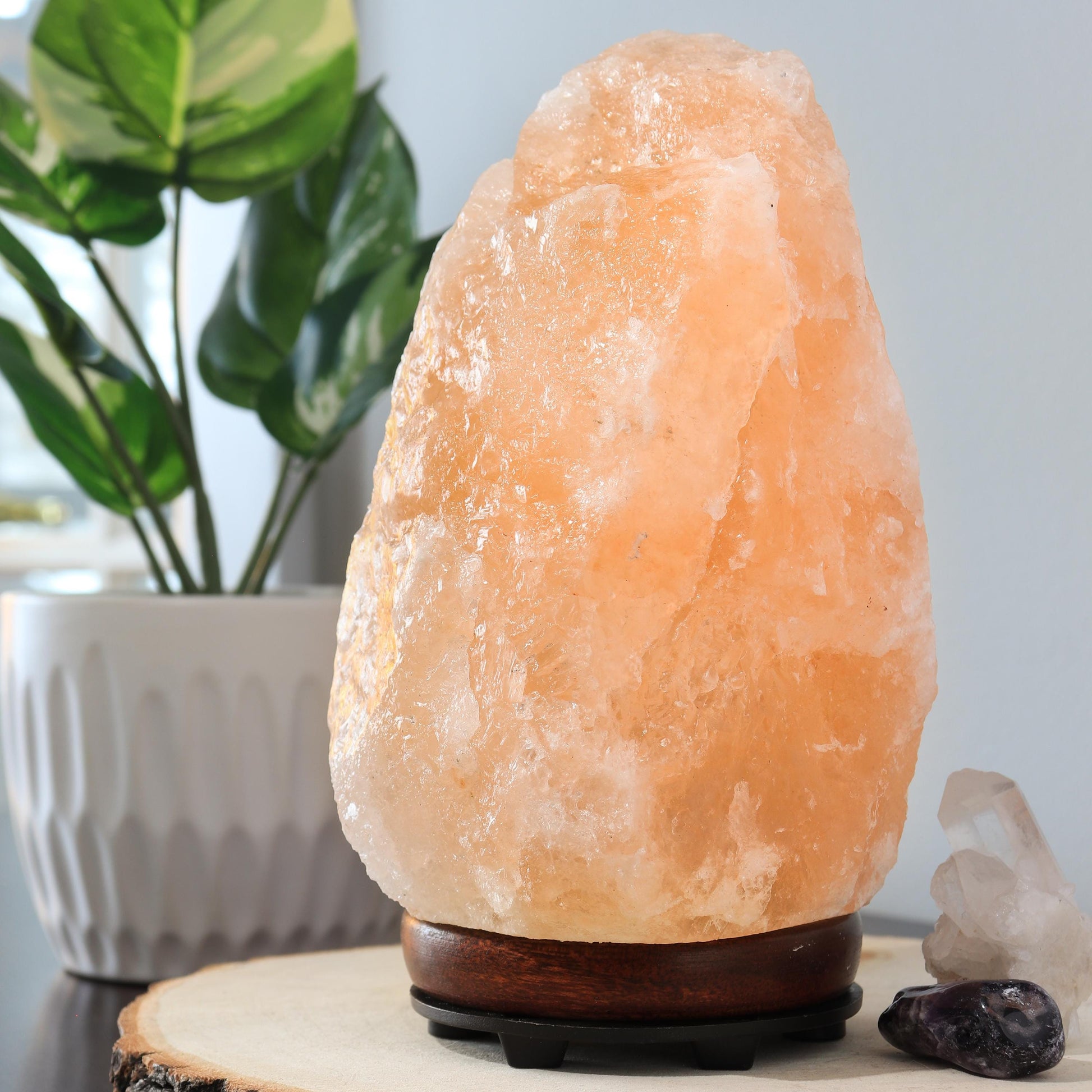 Hand-Craved Himalayan Salt Lamp from Pure Himalayan Salt Minerals from Million Year OId Salt Mine