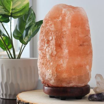 Hand-Craved Himalayan Salt Lamp from Pure Himalayan Salt Minerals from Million Year OId Salt Mine