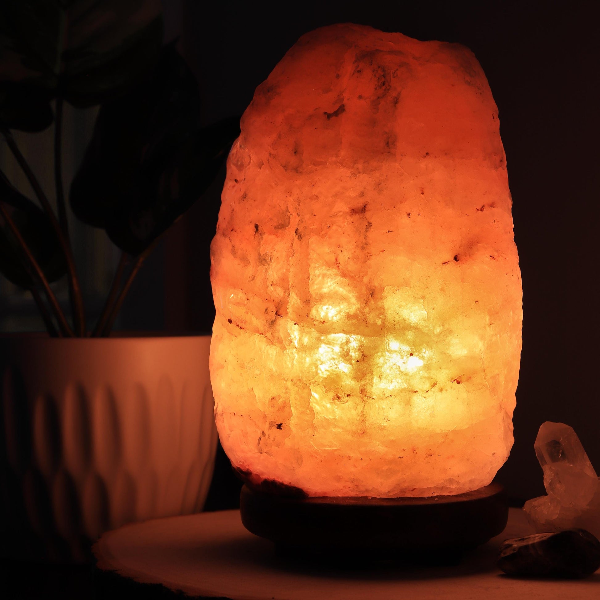 Hand-Craved Himalayan Salt Lamp from Pure Himalayan Salt Minerals from Million Year OId Salt Mine