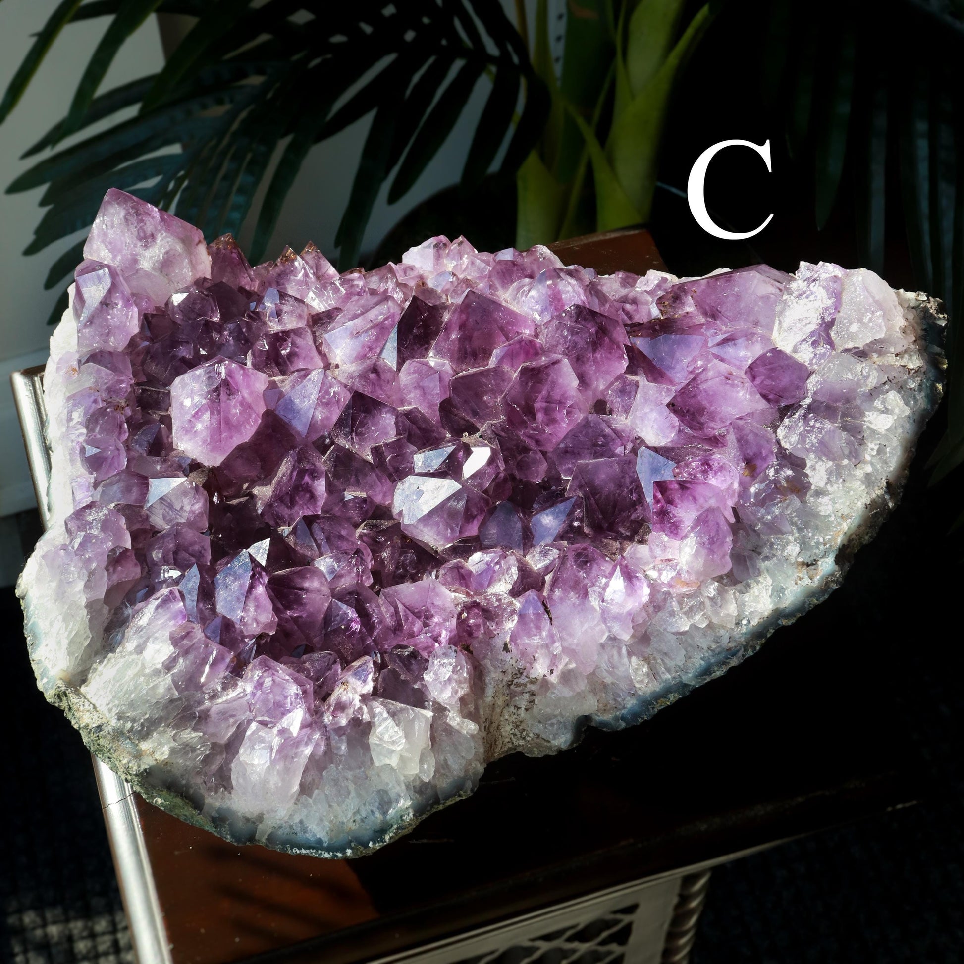 X-LARGE Grade A Amethyst Cluster, Unique Crystal Specimen, Ethically Sourced from Brazil, Real Crystal Amethyst, Pick our Own