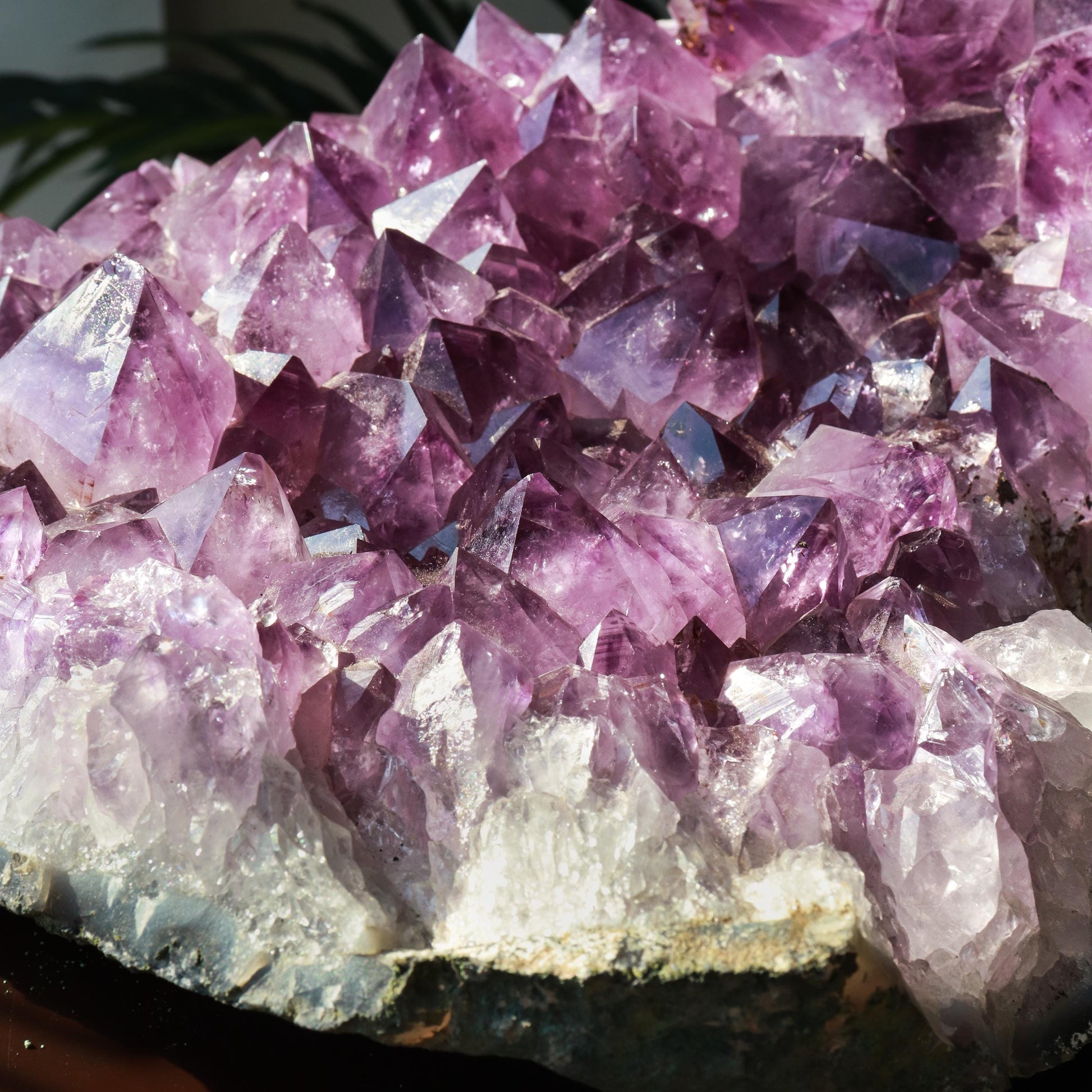X-LARGE Grade A Amethyst Cluster, Unique Crystal Specimen, Ethically Sourced from Brazil, Real Crystal Amethyst, Pick our Own