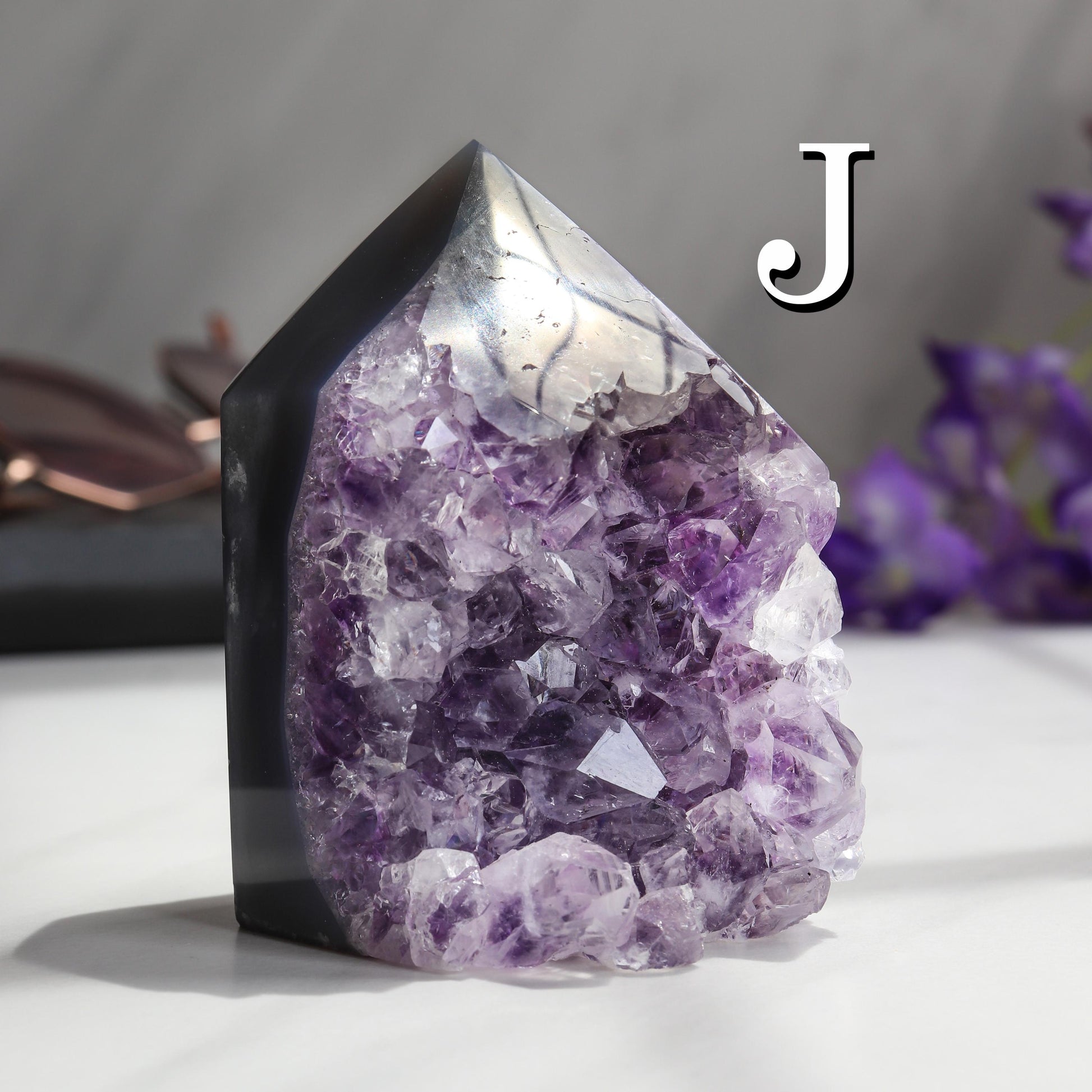 Grade A Amethyst Cluster Towers, Unique Crystal Specimen, Ethically Sourced, Real Crystal Amethyst, Pick our Own